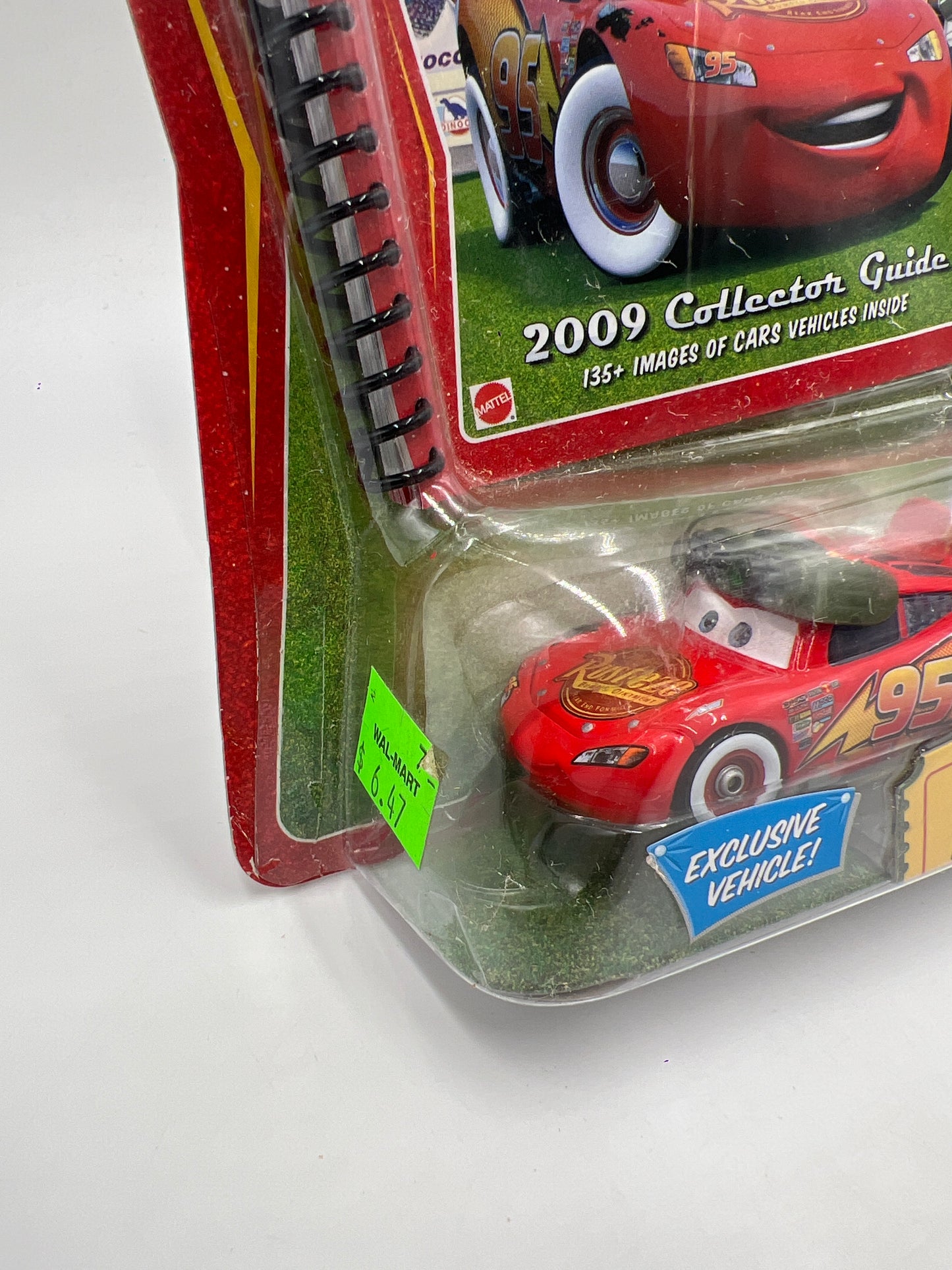 Disney Pixar The World Of Cars Race O Rama #109 Exclusive Night Vision Lightning McQueen W/Collector Guide 138C