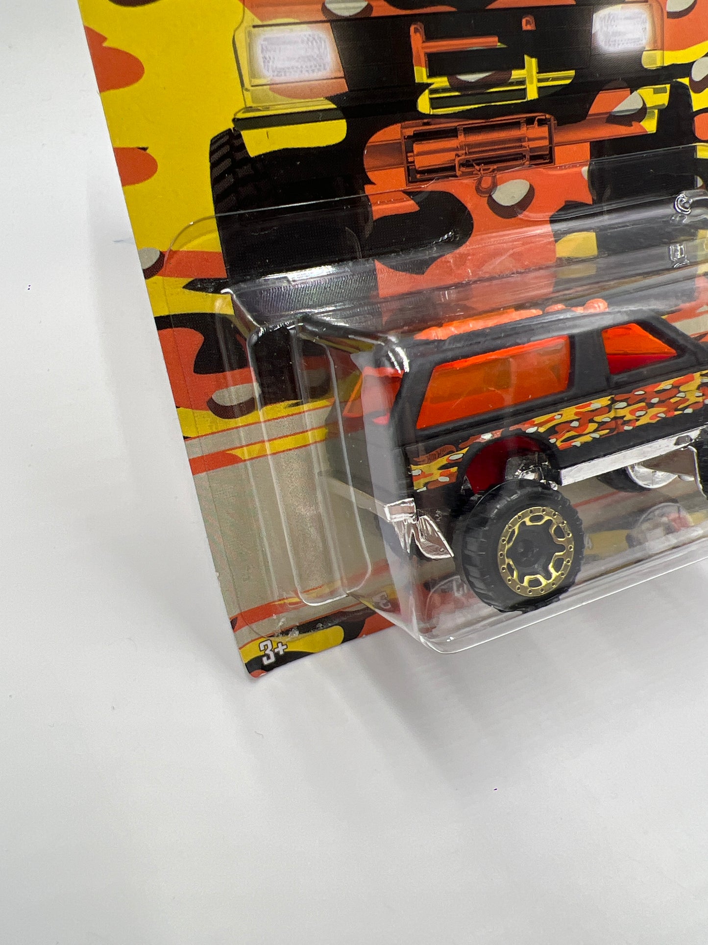 Hot Wheels Walmart Camouflage Series #6 Chevy Blazer 4x4 Black 160M
