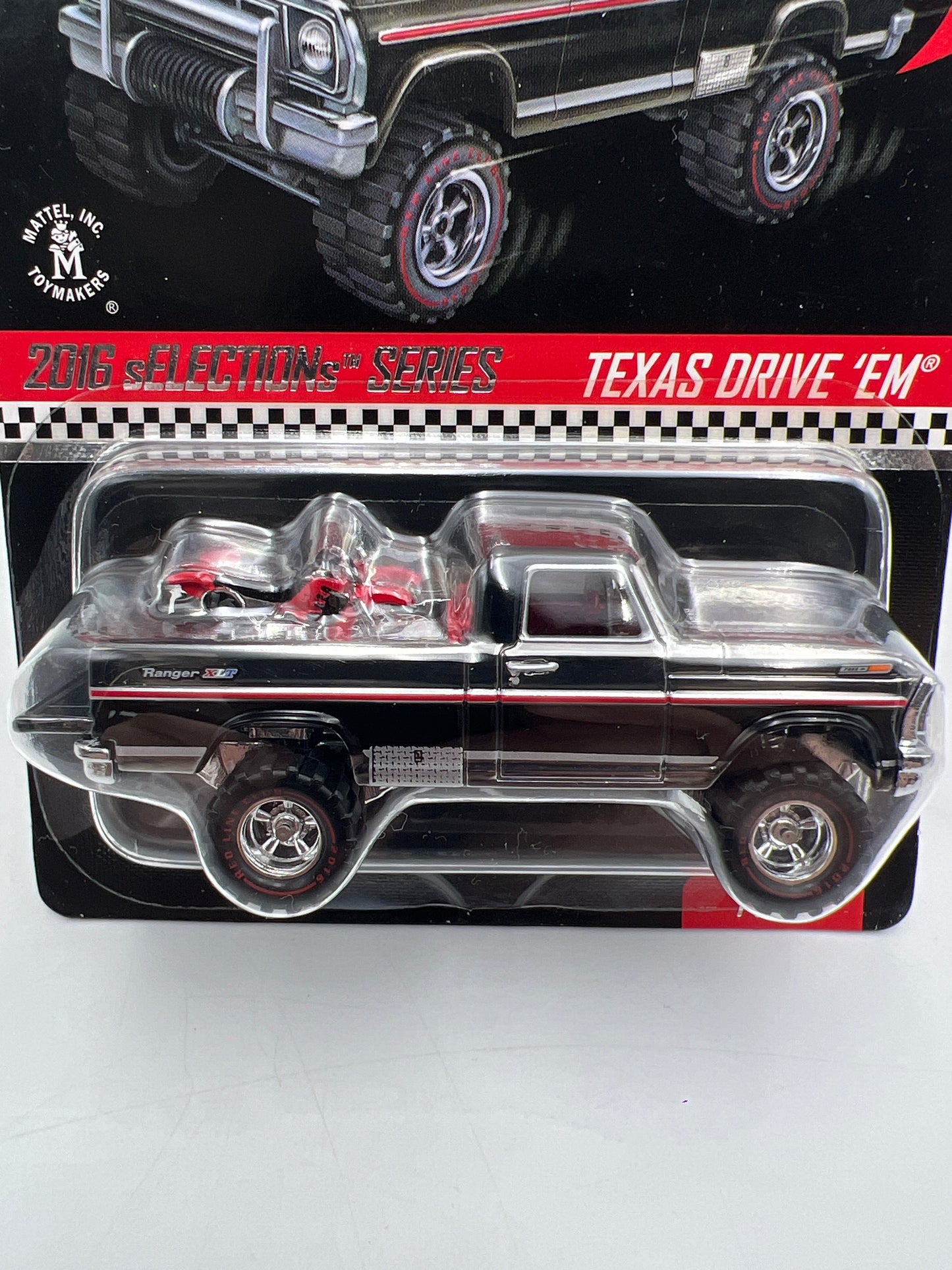 2016 Hot Wheels RLC sELECTIONs Series #2312/9000 Texas Drive Em W/Protector