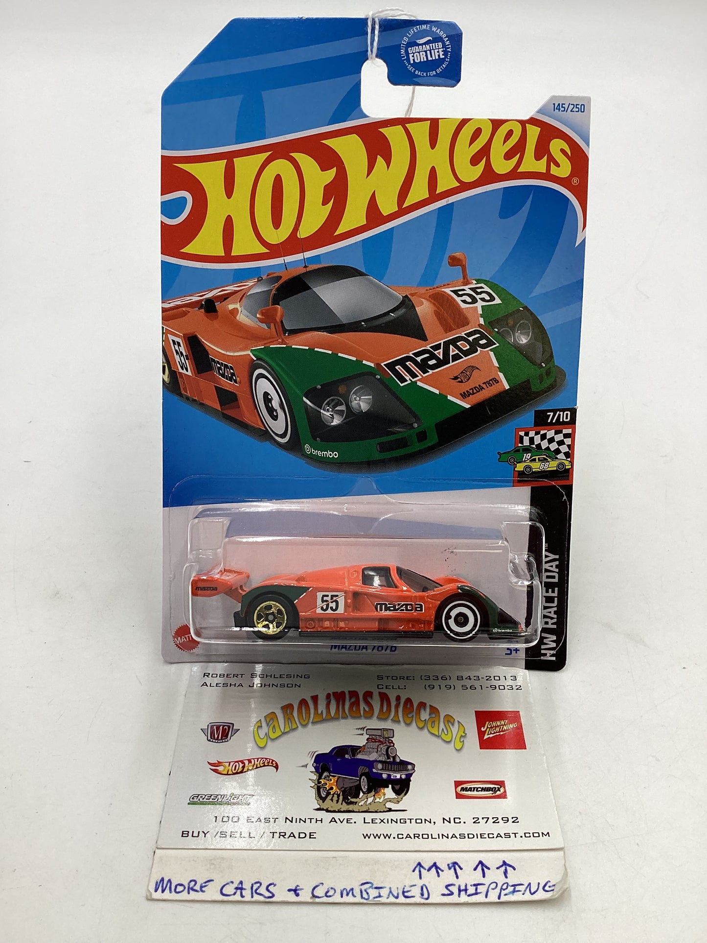 2024 Hot Wheels #145 Mazda 787B Orange