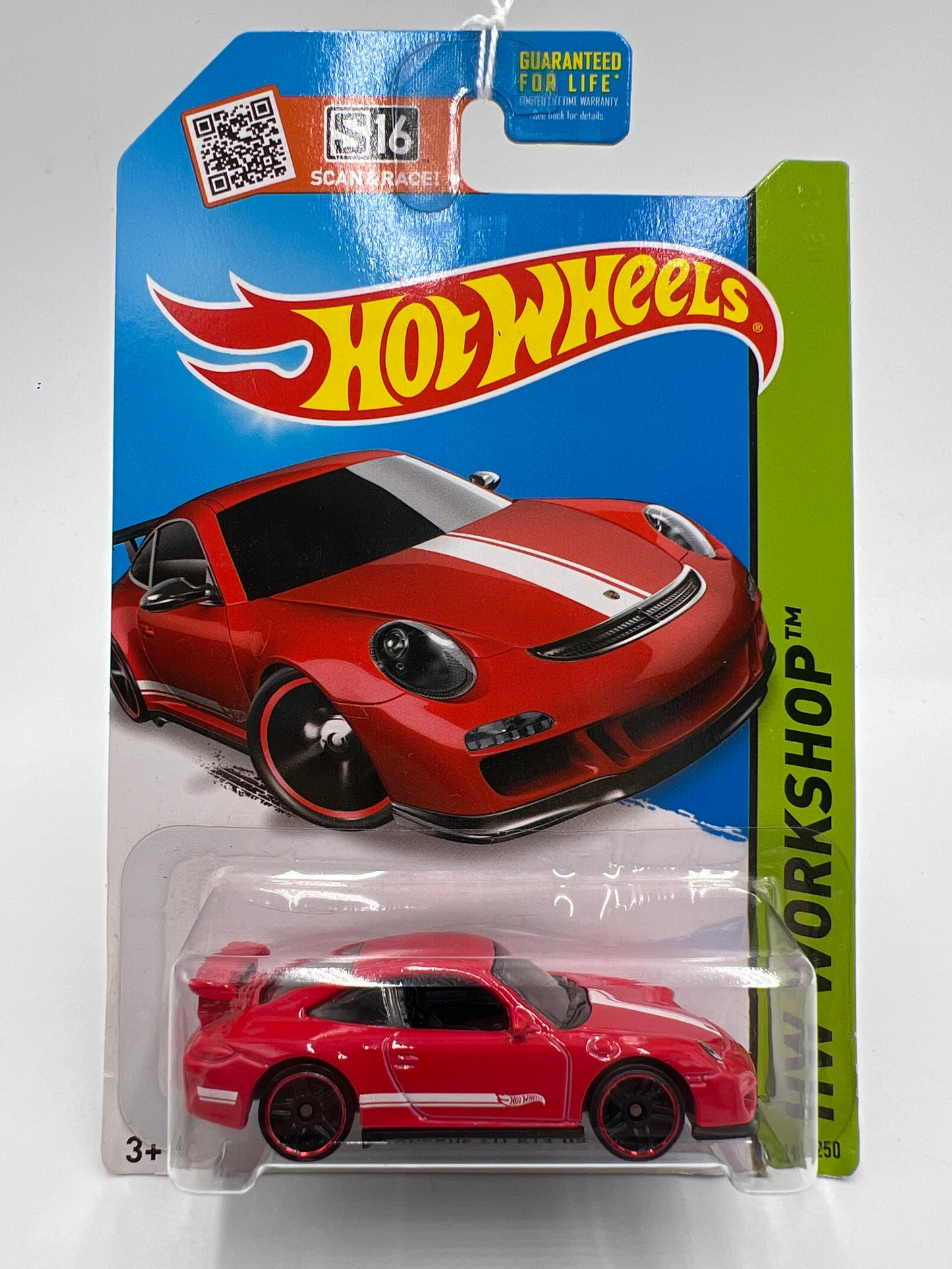 2015 Hot Wheels Workshop #196 Porsche 911 GT3 RS Red