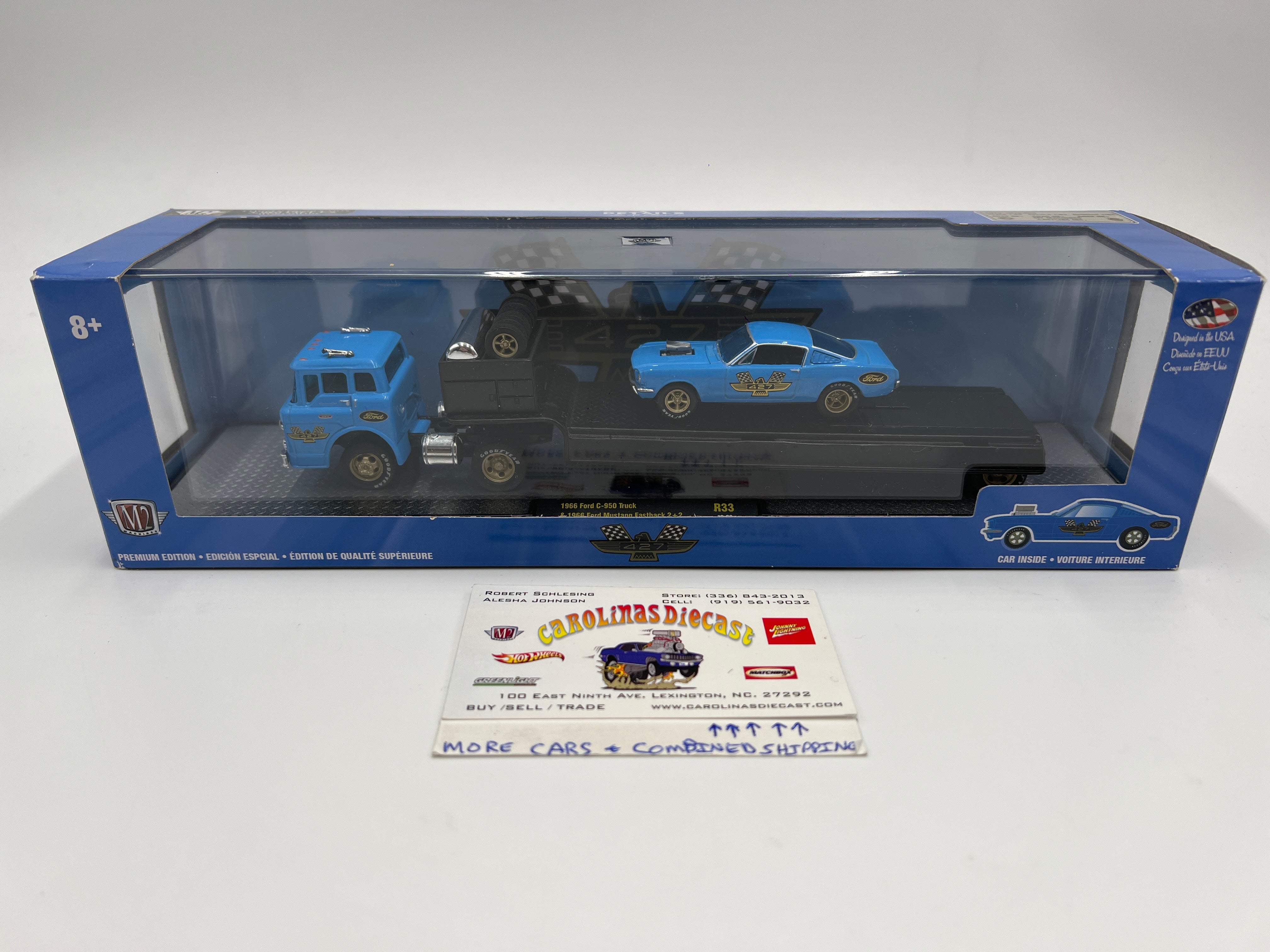 M2 Machines Auto Haulers 427 1966 Ford C-950 Truck & 1966 Ford