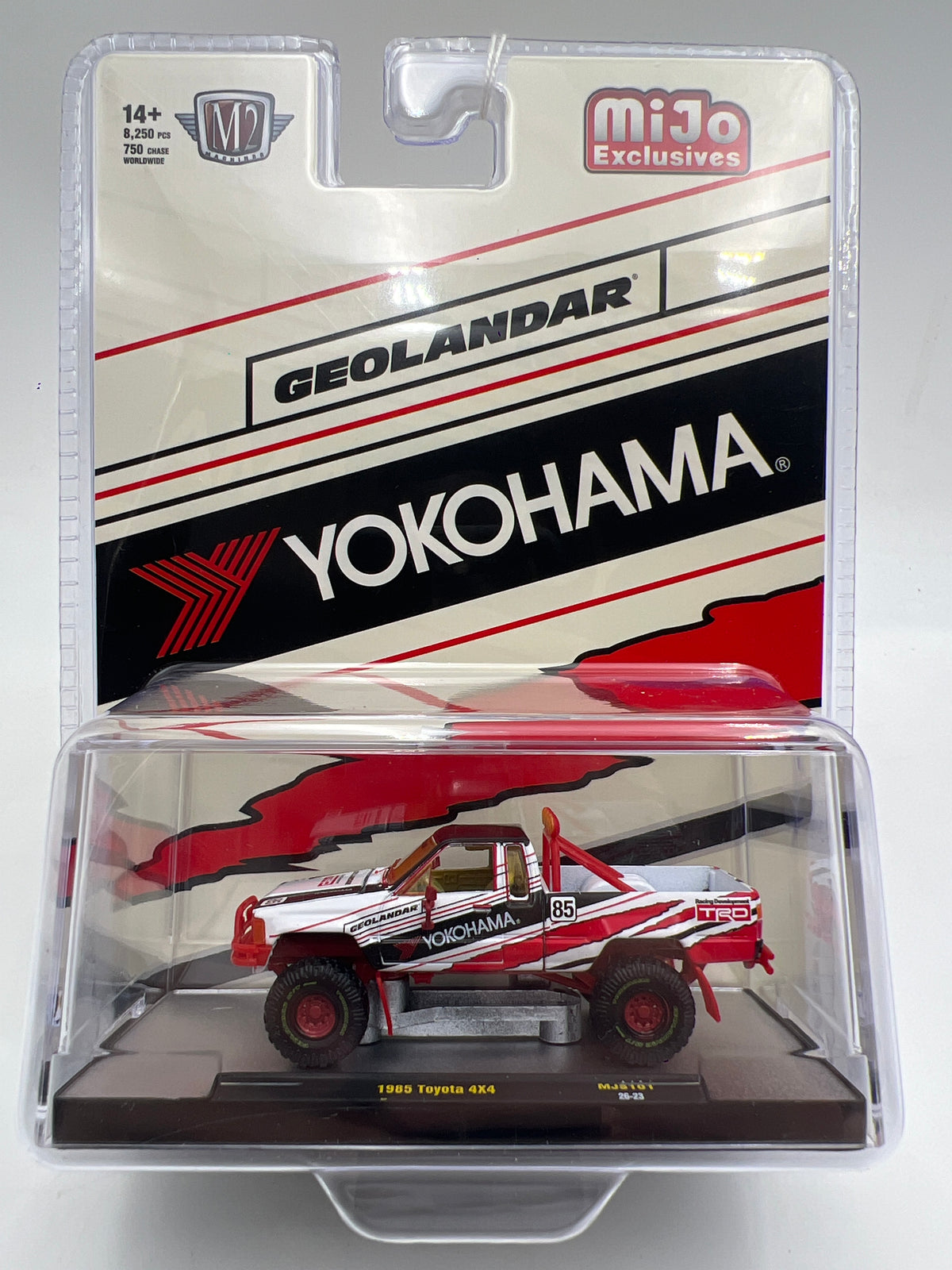 M2 Machines MJS101 MiJo Exclusives CHASE Yokohama Geolander 1985 Toyota 4x4