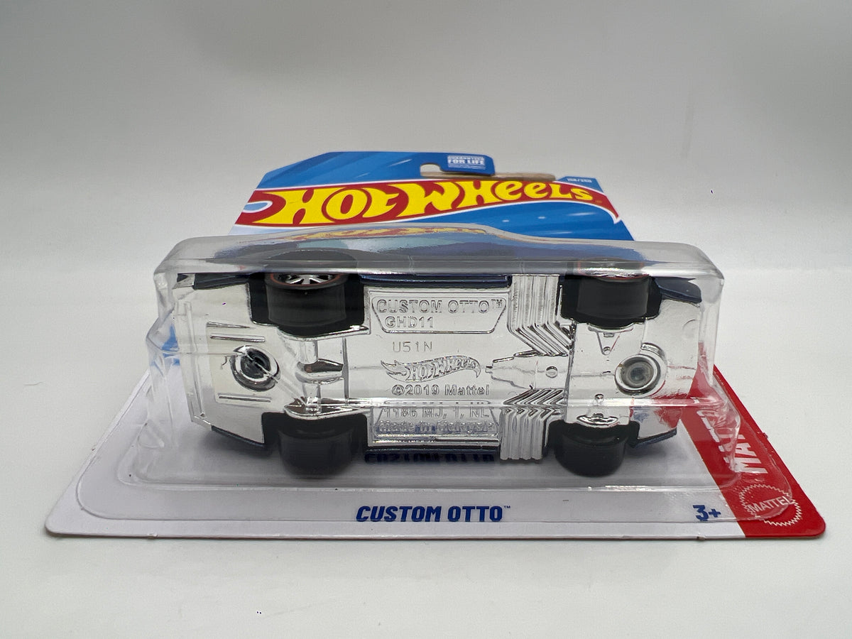 2026 Hot Wheels Super Treasure Hunt #156 Custom Otto Blue W/Protector