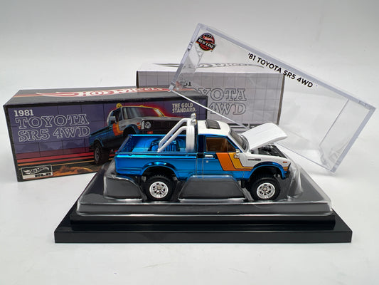 2025 Hot Wheels RLC 1981 Toyota SR5 4WD Blue/White