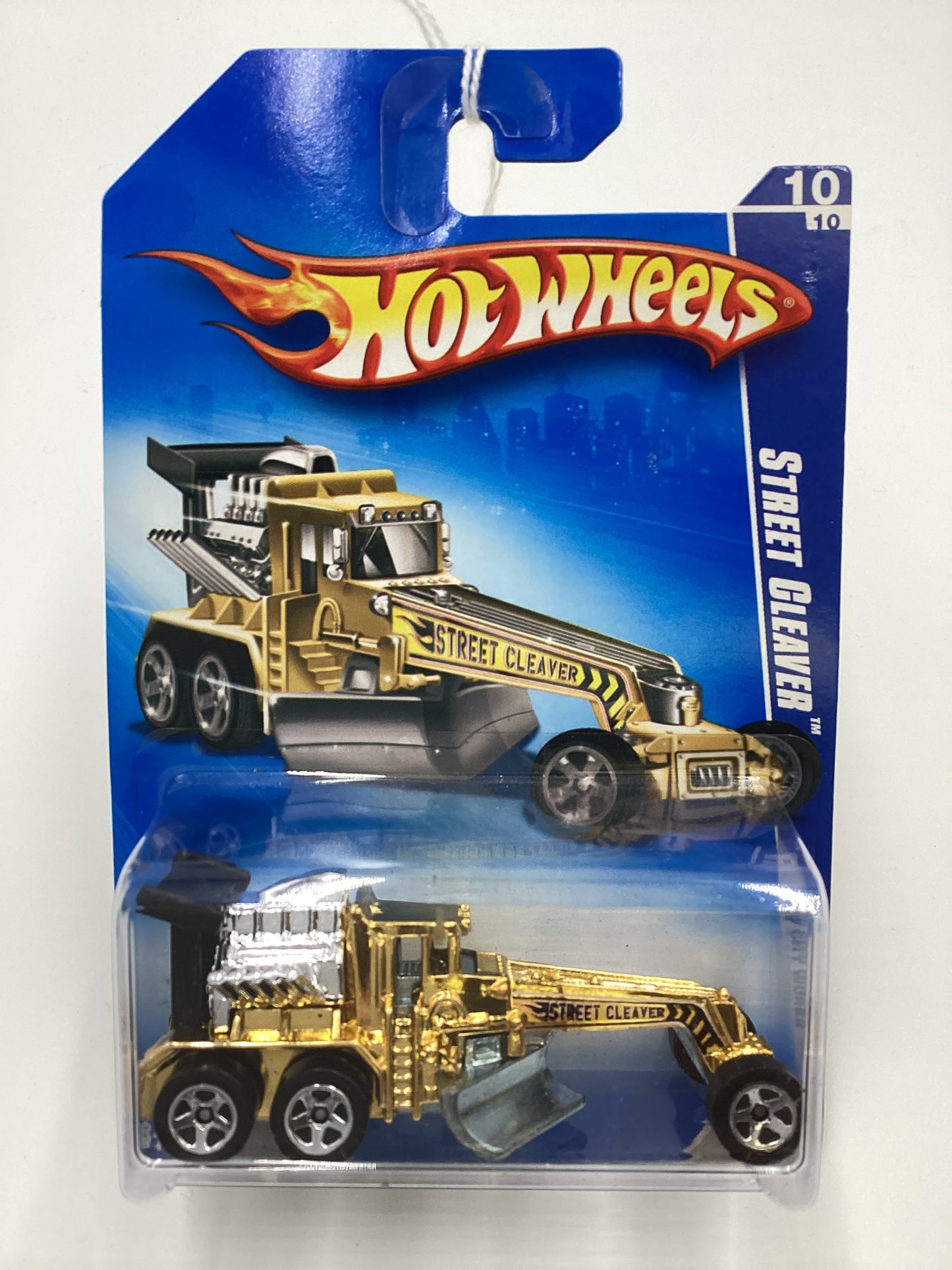 2009 Hot wheels #116 Street Cleaver Gold HH4