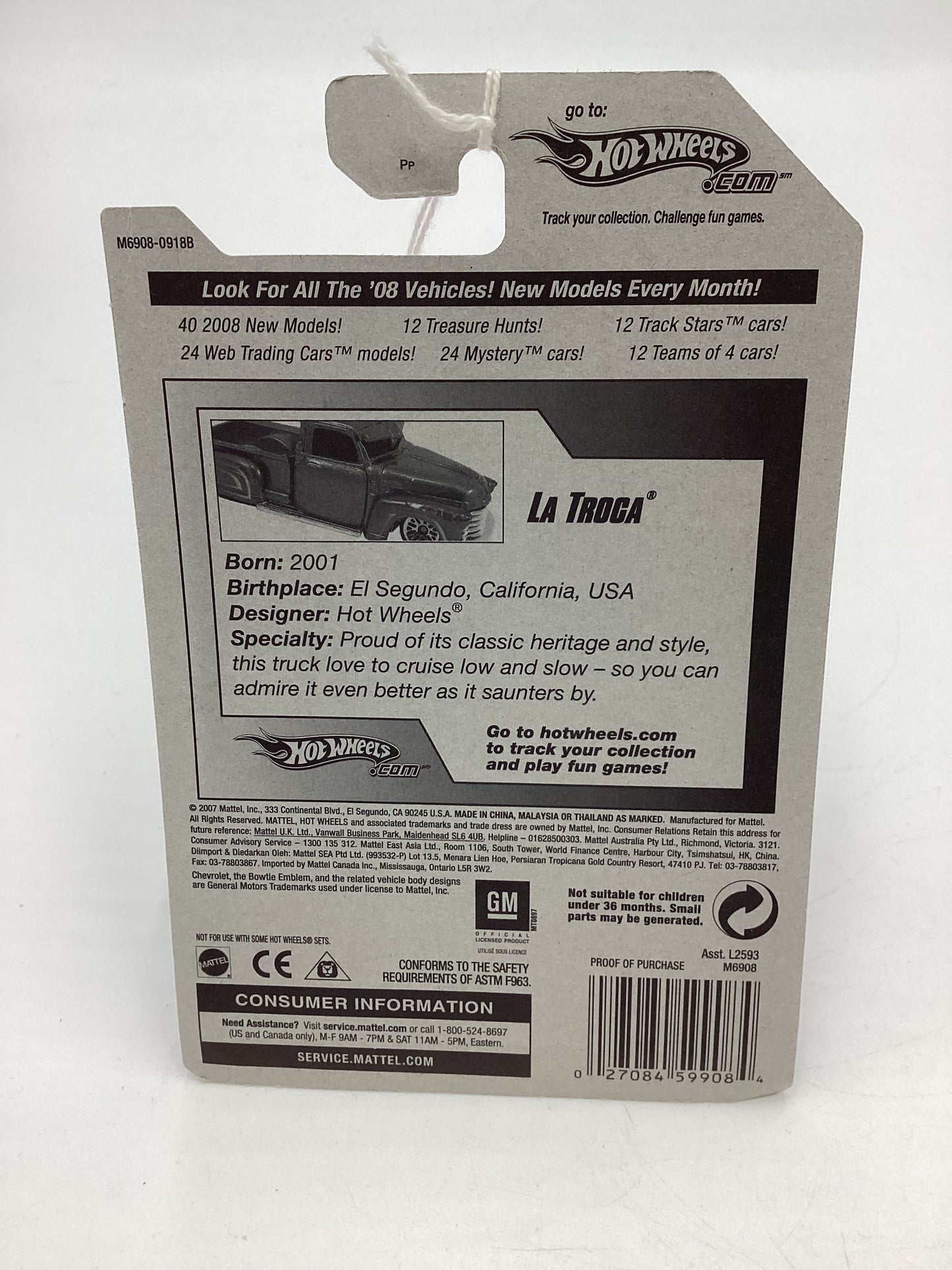 2008 Hot Wheels All Stars #42 La Troca Brown 16A