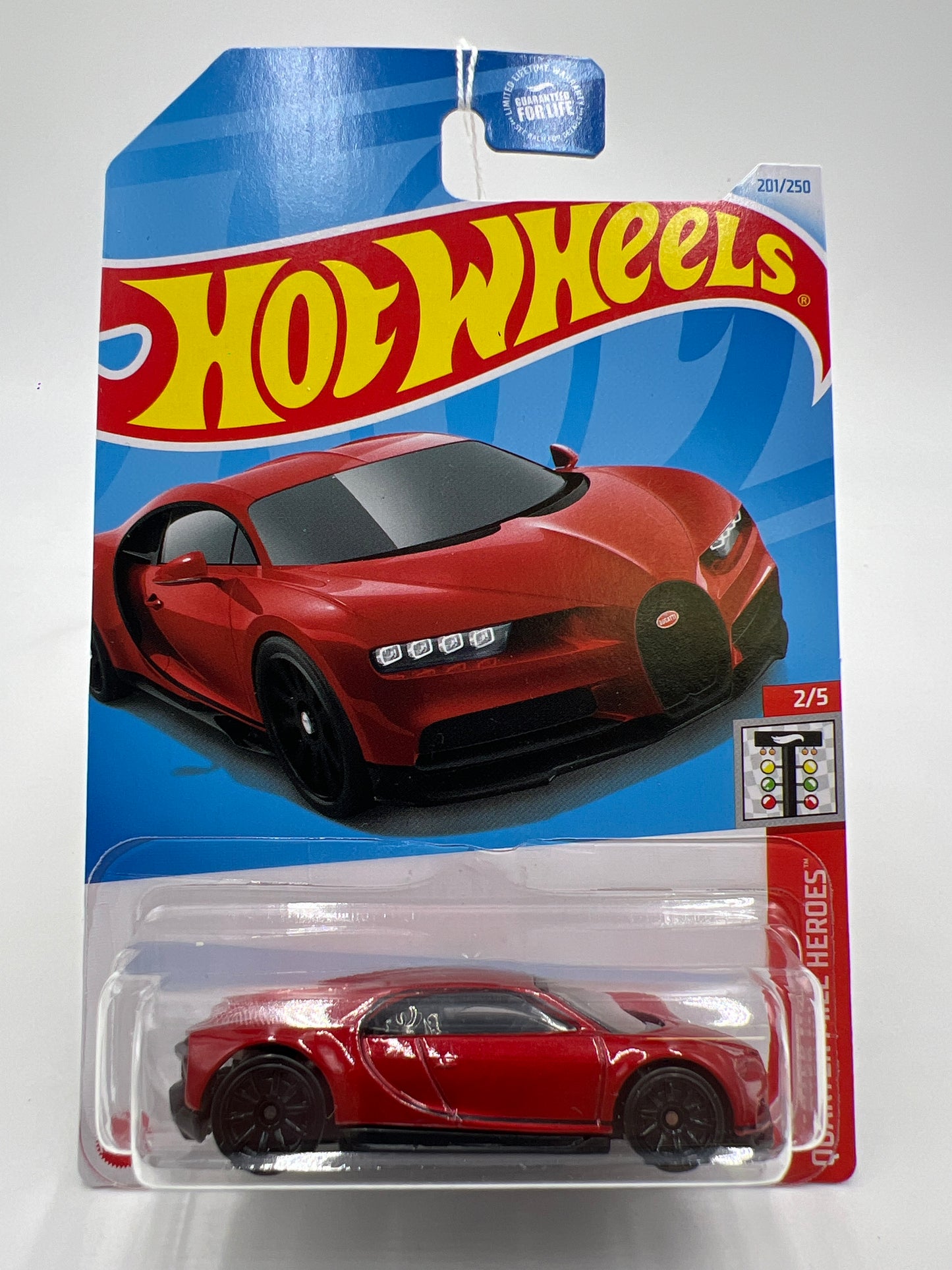 2024 Hot Wheels N Case #201 16 Bugatti Chiron Red 105E
