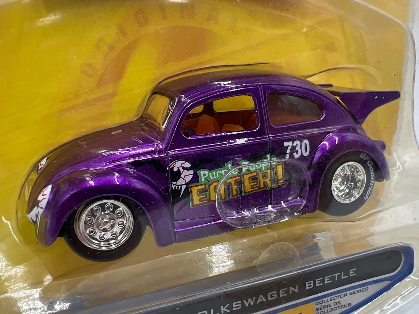 2006 Jada Toys V-Dubs Wave 4 #41 59 Volkswagen Beetle Purple 182D