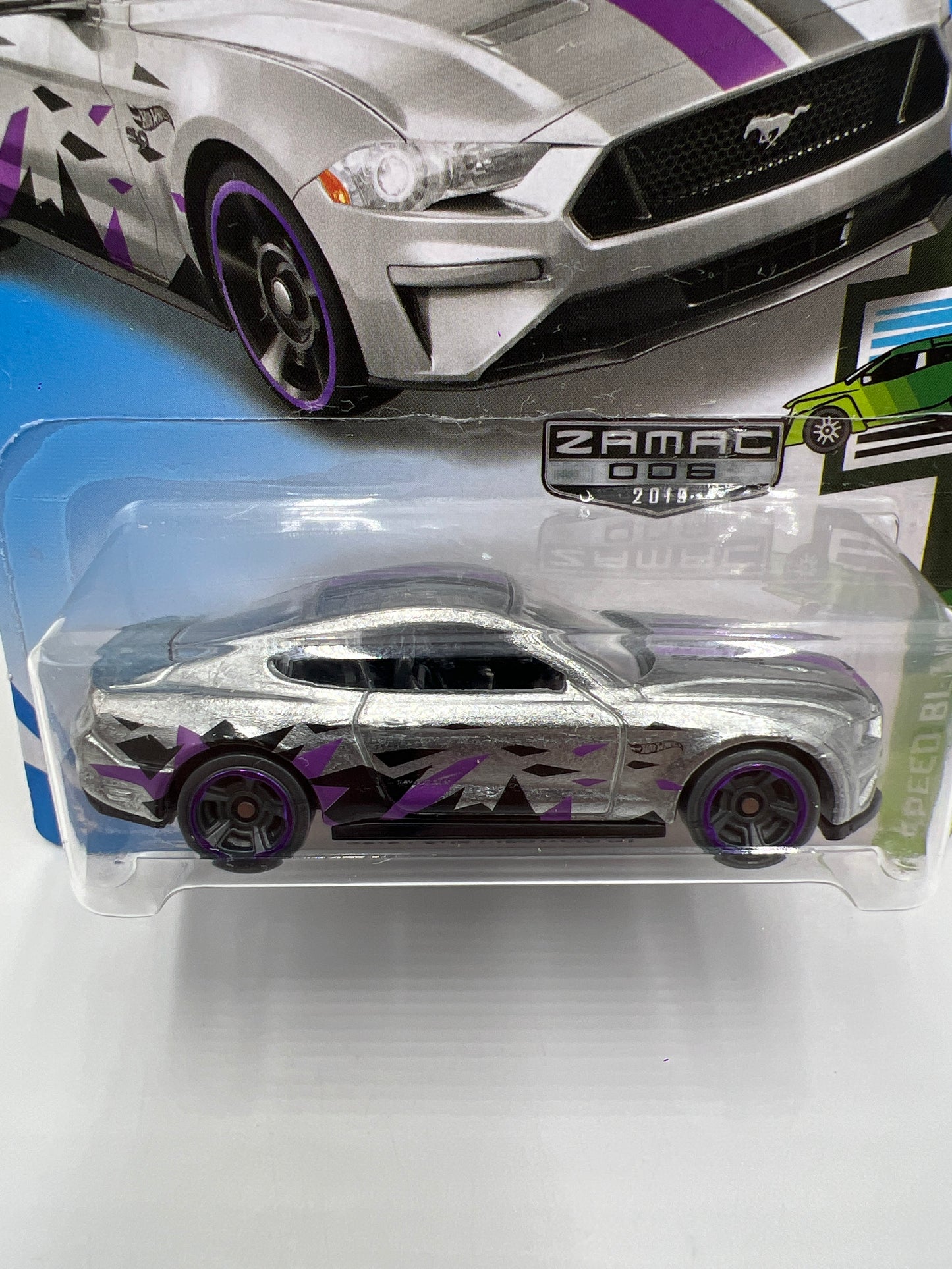 2019 Hot Wheels Factory Sealed Walmart Zamac 6 #113 2018 Ford Mustang GT SR