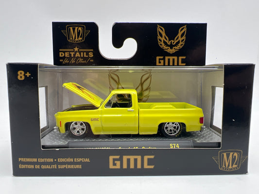 M2 Machines S74 1/3600 1976 GMC Sierra Grande 15 Custom Yellow
