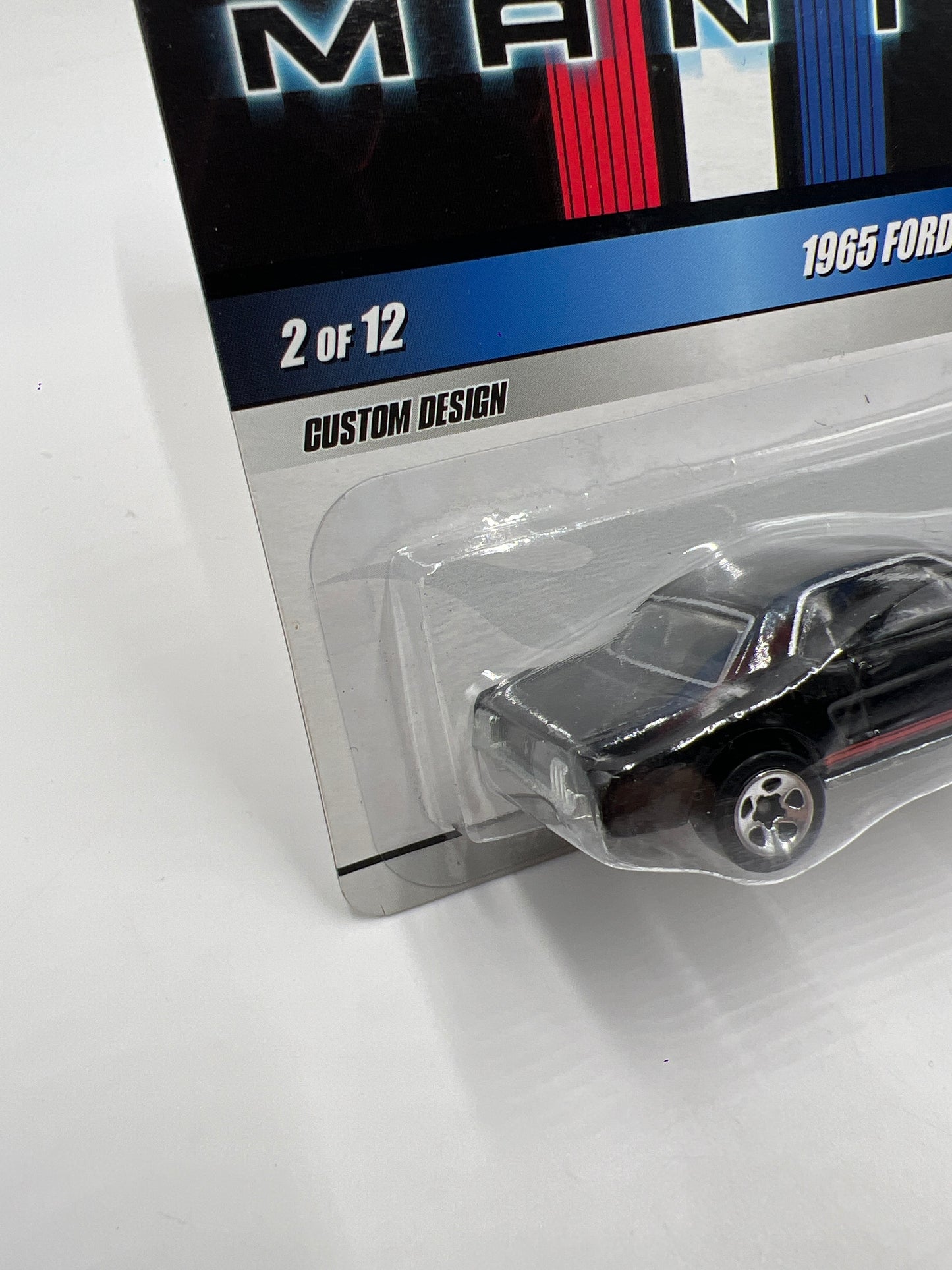 2009 Hot Wheels Mustang Mania #2 1965 Ford Mustang Black W/Protector