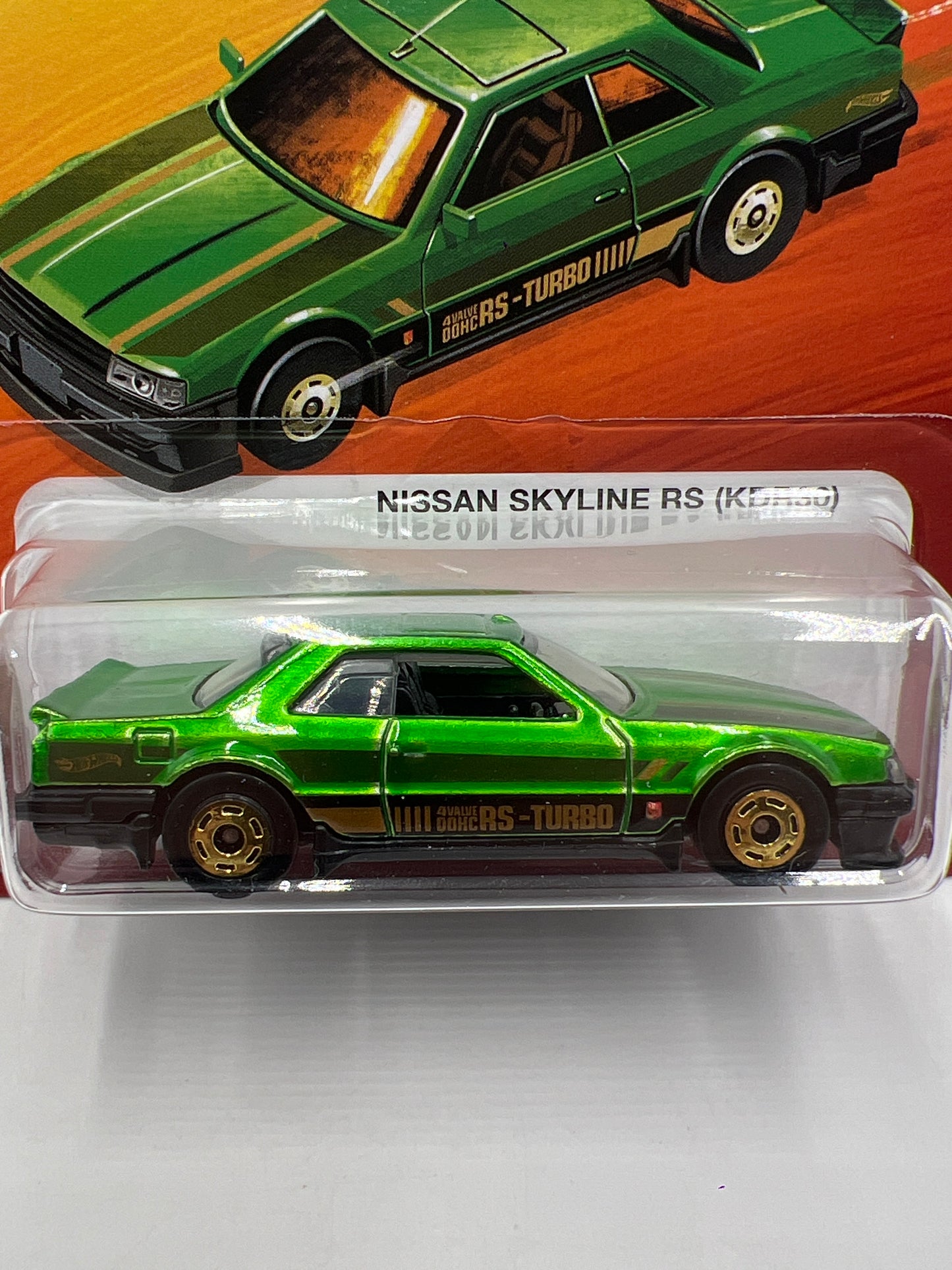 Hot Wheels Target Exclusive The Hot Ones #3 Nissan Skyline RS KDR30 Green