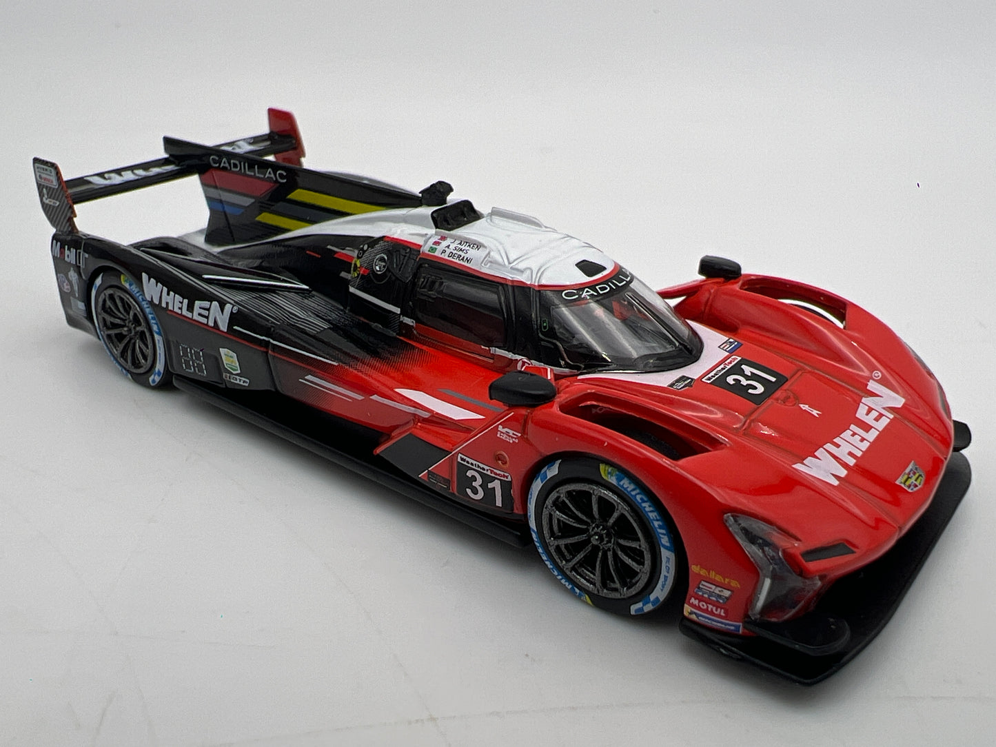 Mini GT #745 Cadillac V-Series.R #31 2023 IMSA Sebring 12 Hrs Winner Whelen Cadillac Racing