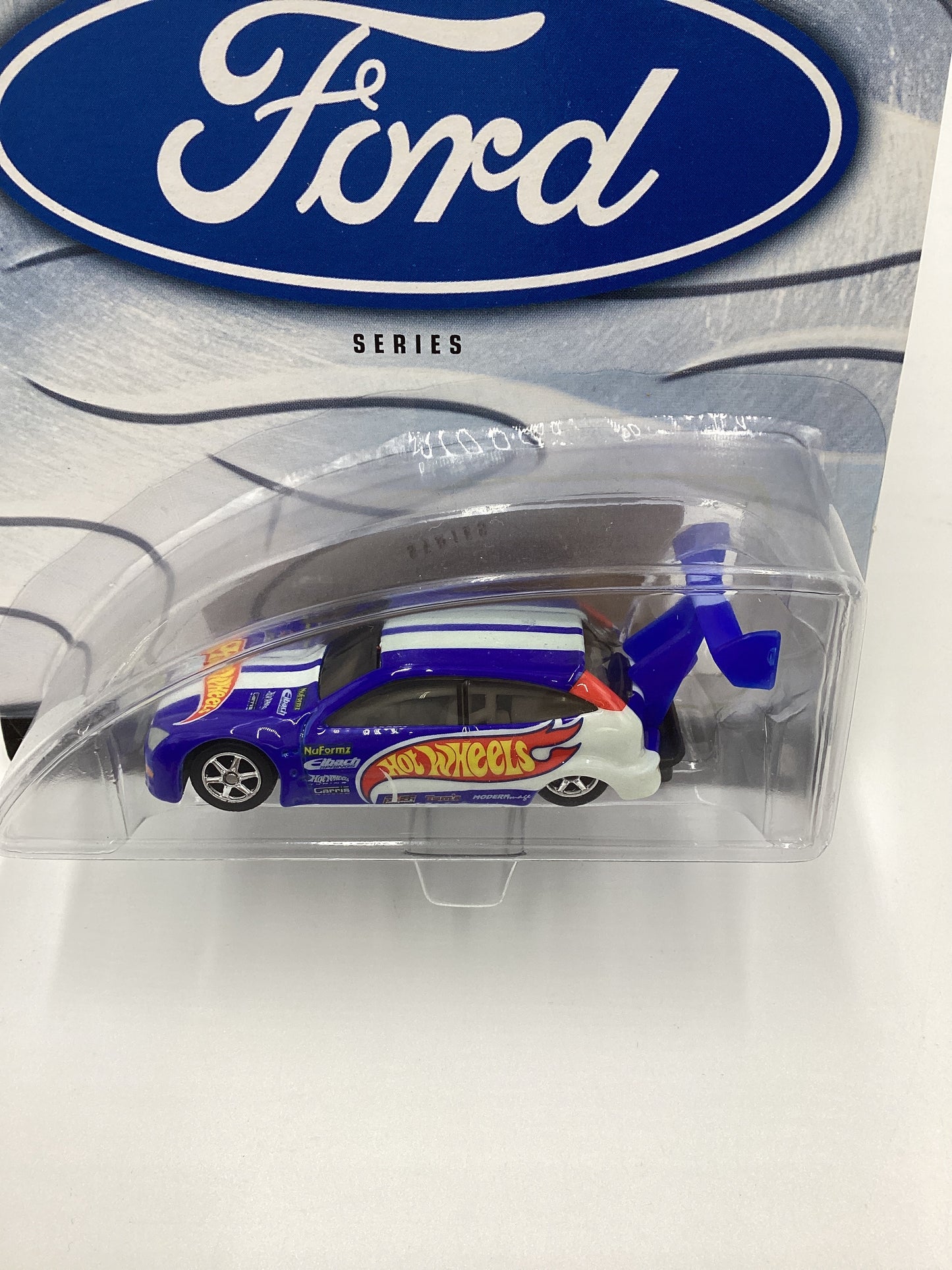 Hot Wheels 100% Ford Series No. 1/4 Ford Focus Blue 243G