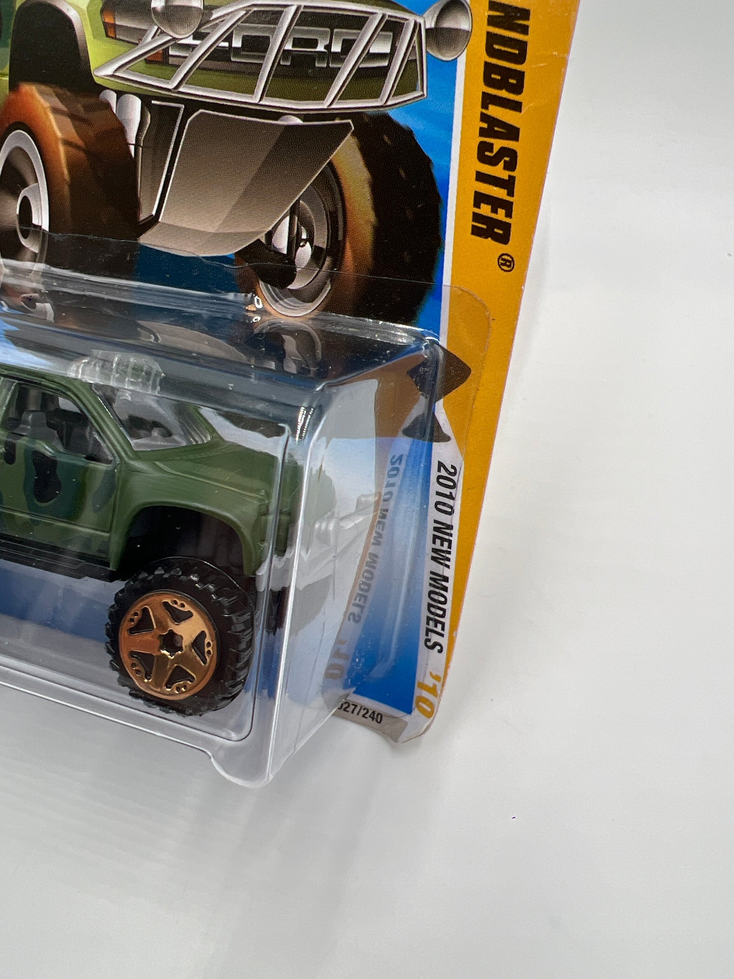 2010 Hot Wheels New Models #27 via Sandblaster Dark Green 27B