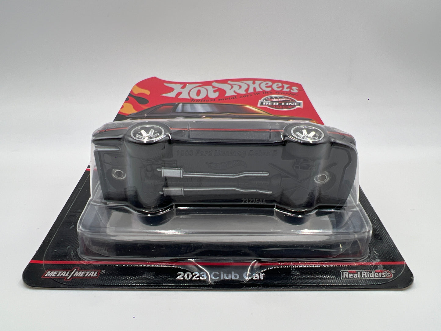 2023 Hot Wheels RLC Club Exclusive 1993 Ford Mustang Cobra R Black W/Protector