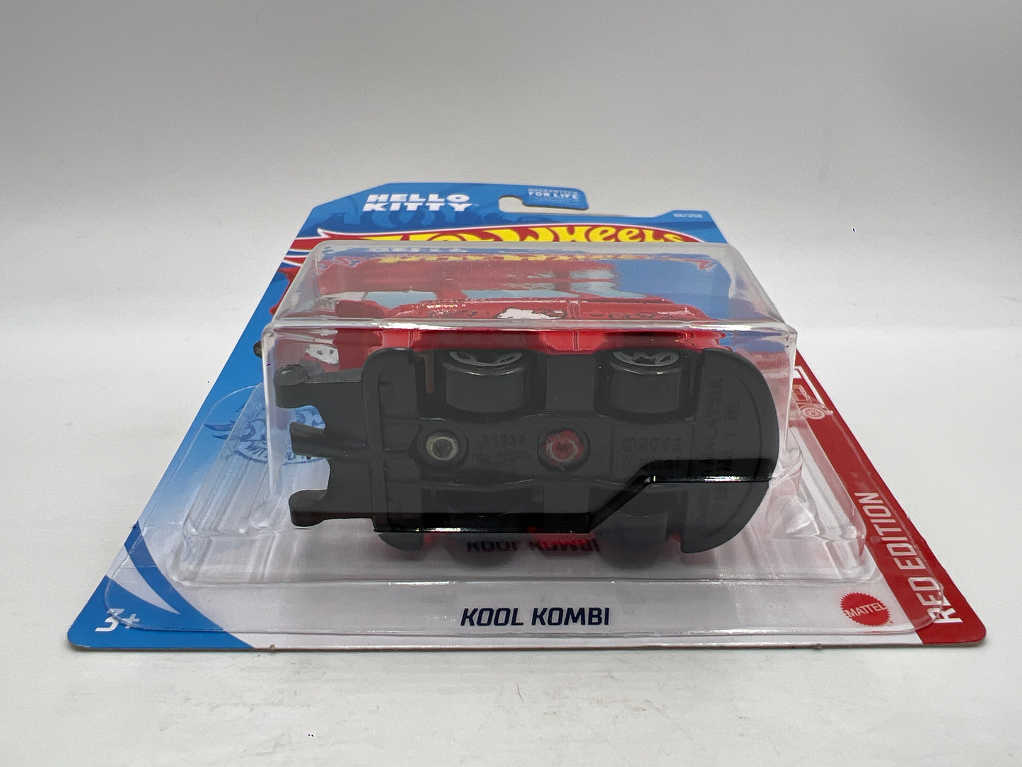 2021 Hot Wheels Target Exclusive Red Edition #38 Kool Kombi Hello Kitty Red W/Protector 1