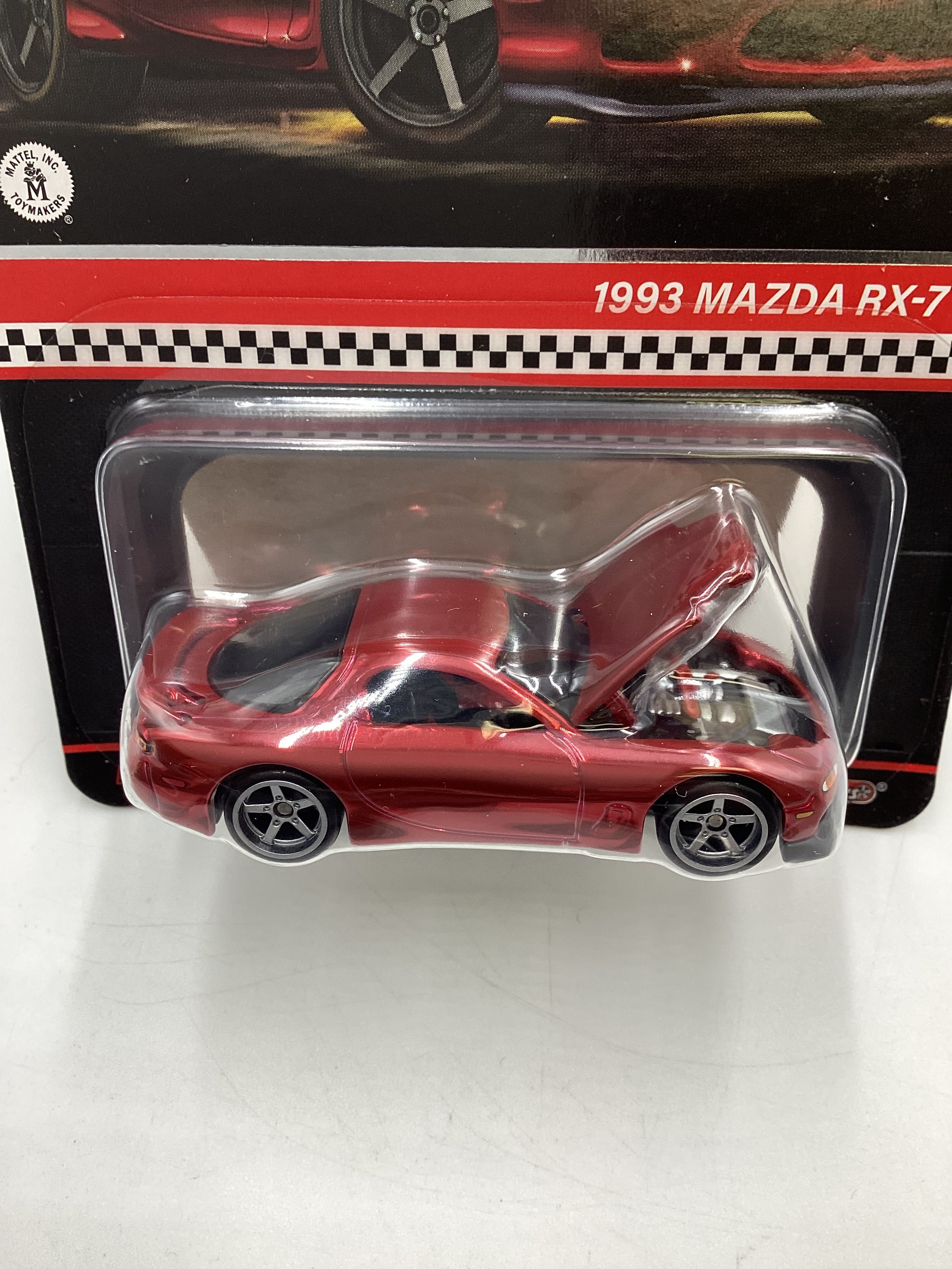 2024 Hot Wheels RLC 1993 Mazda RX-7 R1 Red with protector