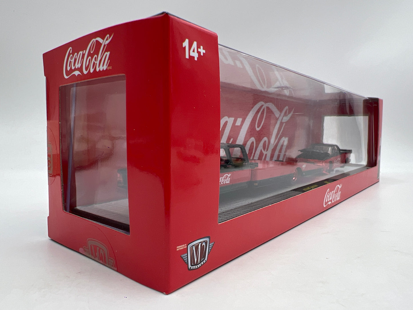 M2 Machines Auto Haulers S05 CHASE Coca Cola 1973 GMC Ramp Truck & 1995 GMC Sonoma 15