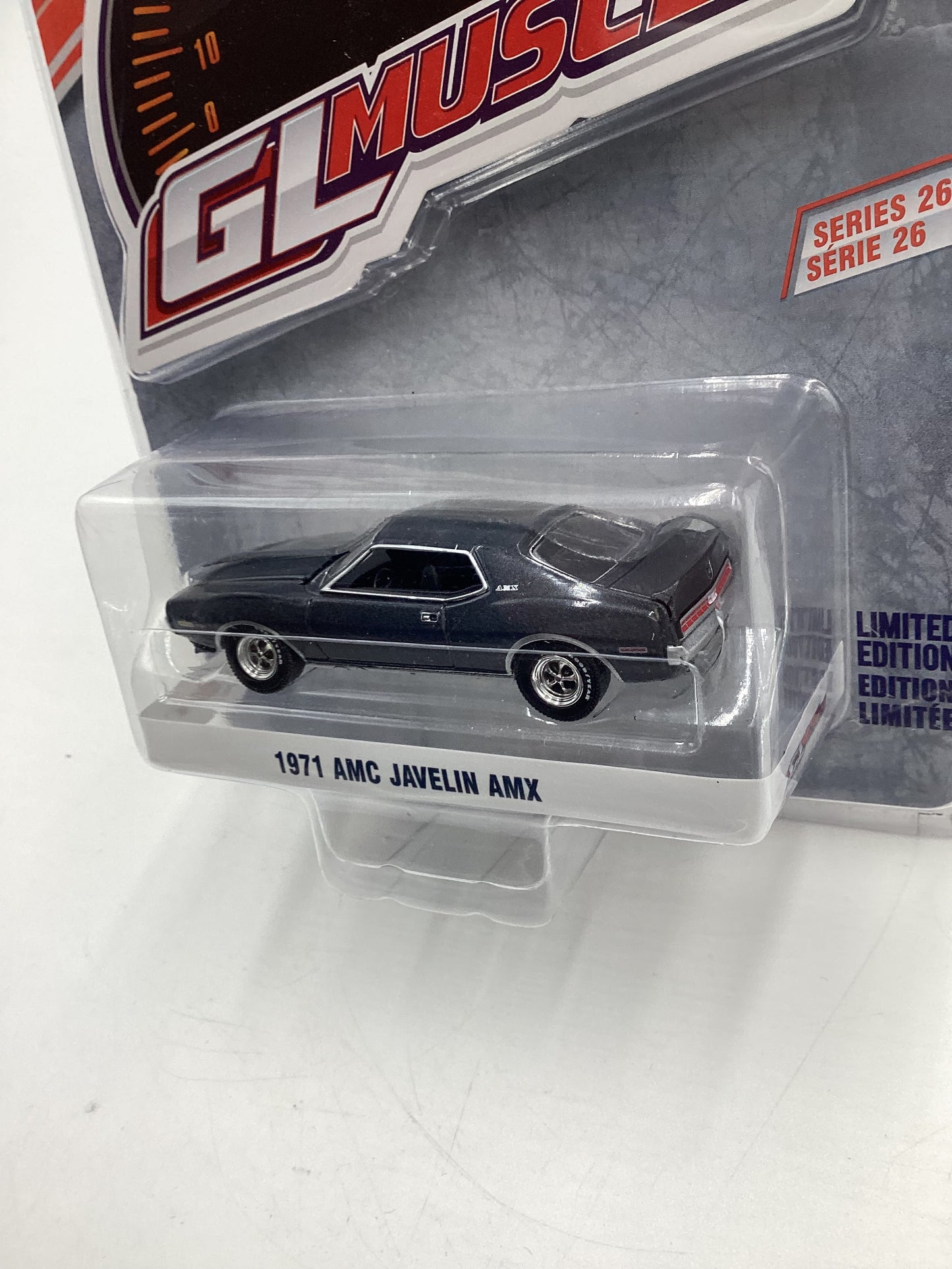 Greenlight GL Muscle Series 26 1971 AMC Javelin AMX Gray 178E