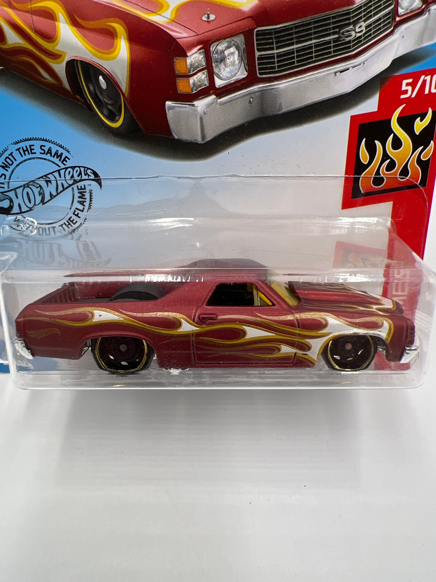 2019 Hot Wheels Flames #8 71 El Camino 11i
