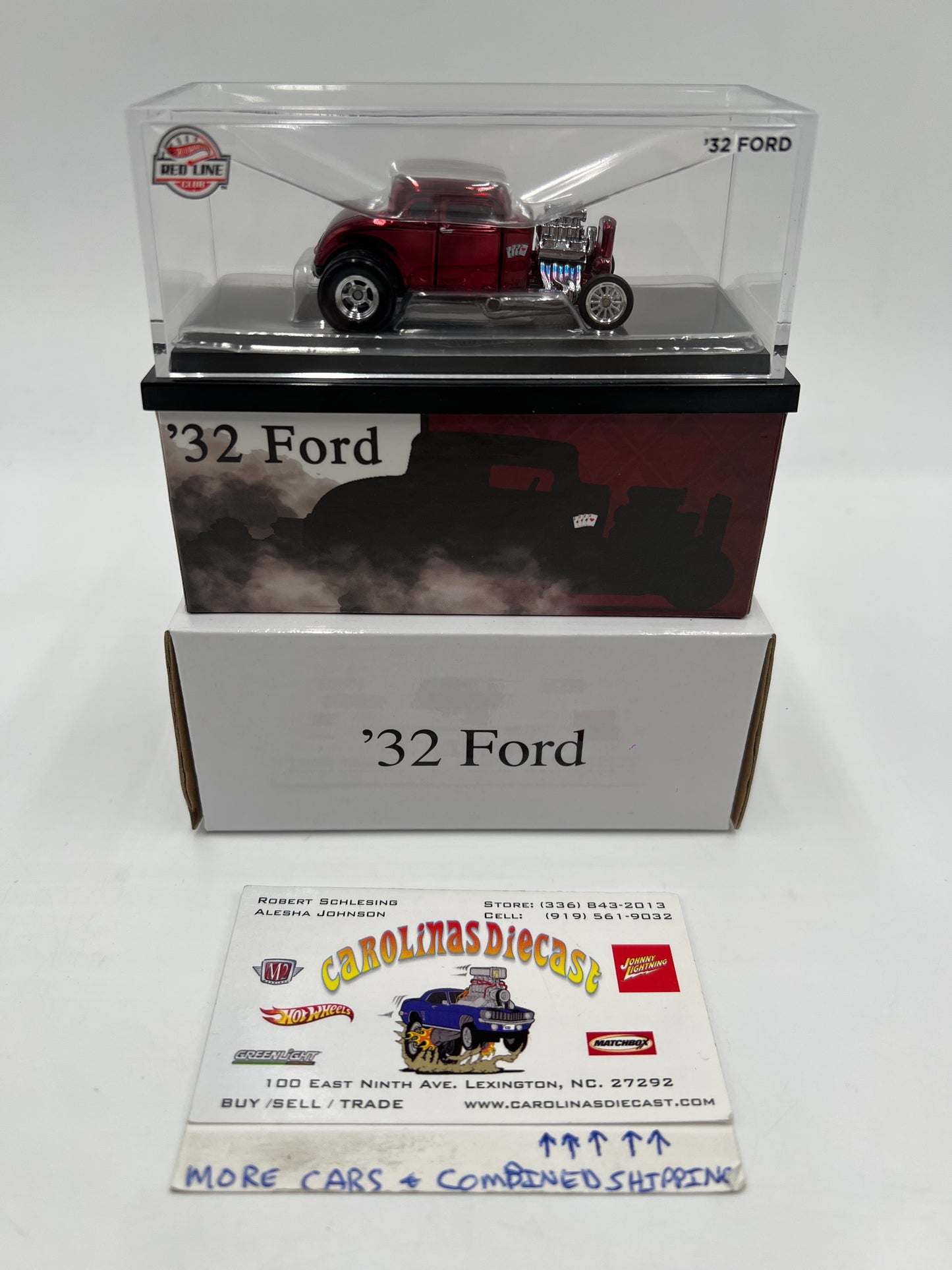Hot Wheels RLC 32 Ford Red #19991/30000