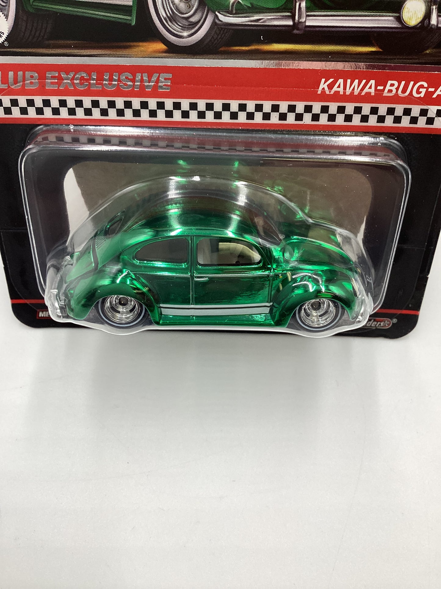 2024 Hot Wheels RLC Club Exclusive Kawa-Bug-A with patch & button with protector Kawa-Bug-A Green