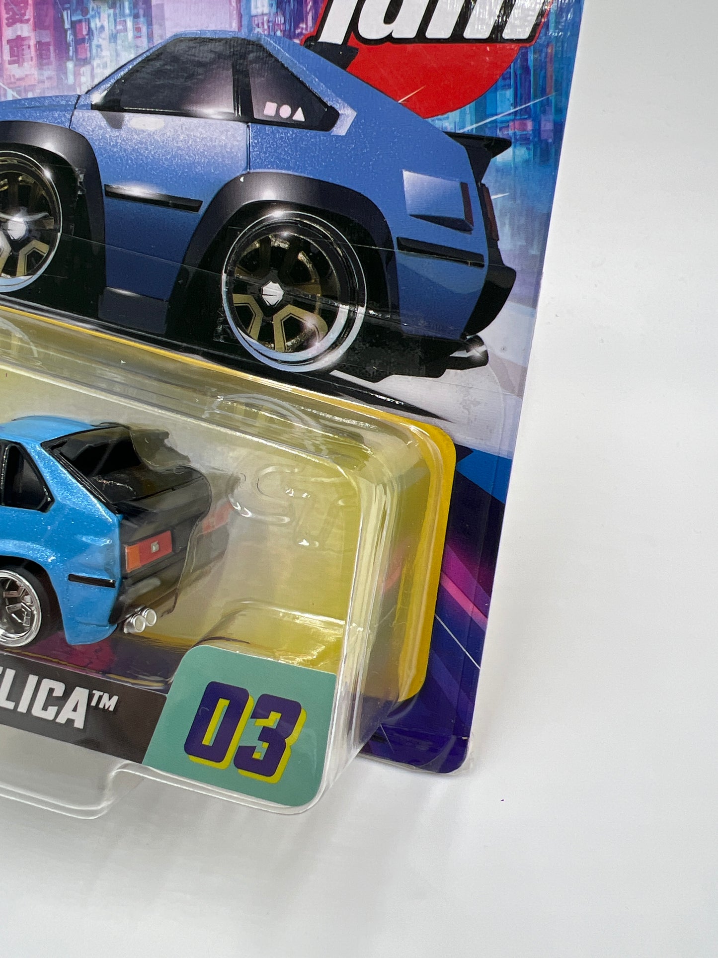 2025 MGA Car Tuned JDM Series 2 #3 83 Toyota Celica Blue 178L