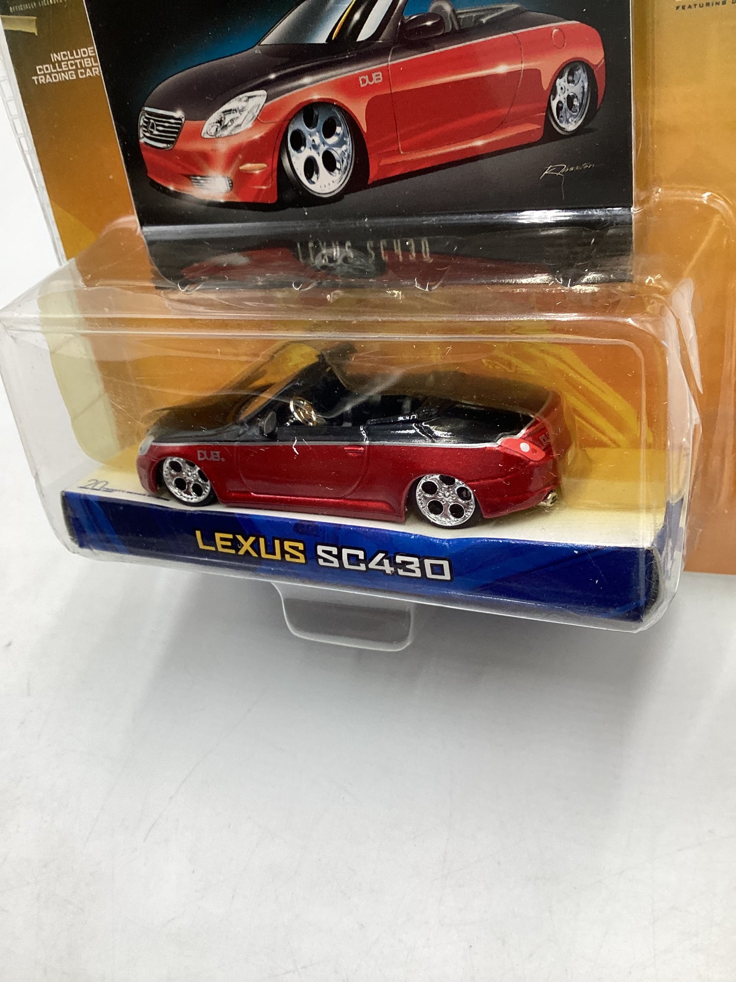 Jada Toys Dub City #058 Lexus SC430 Red 221B