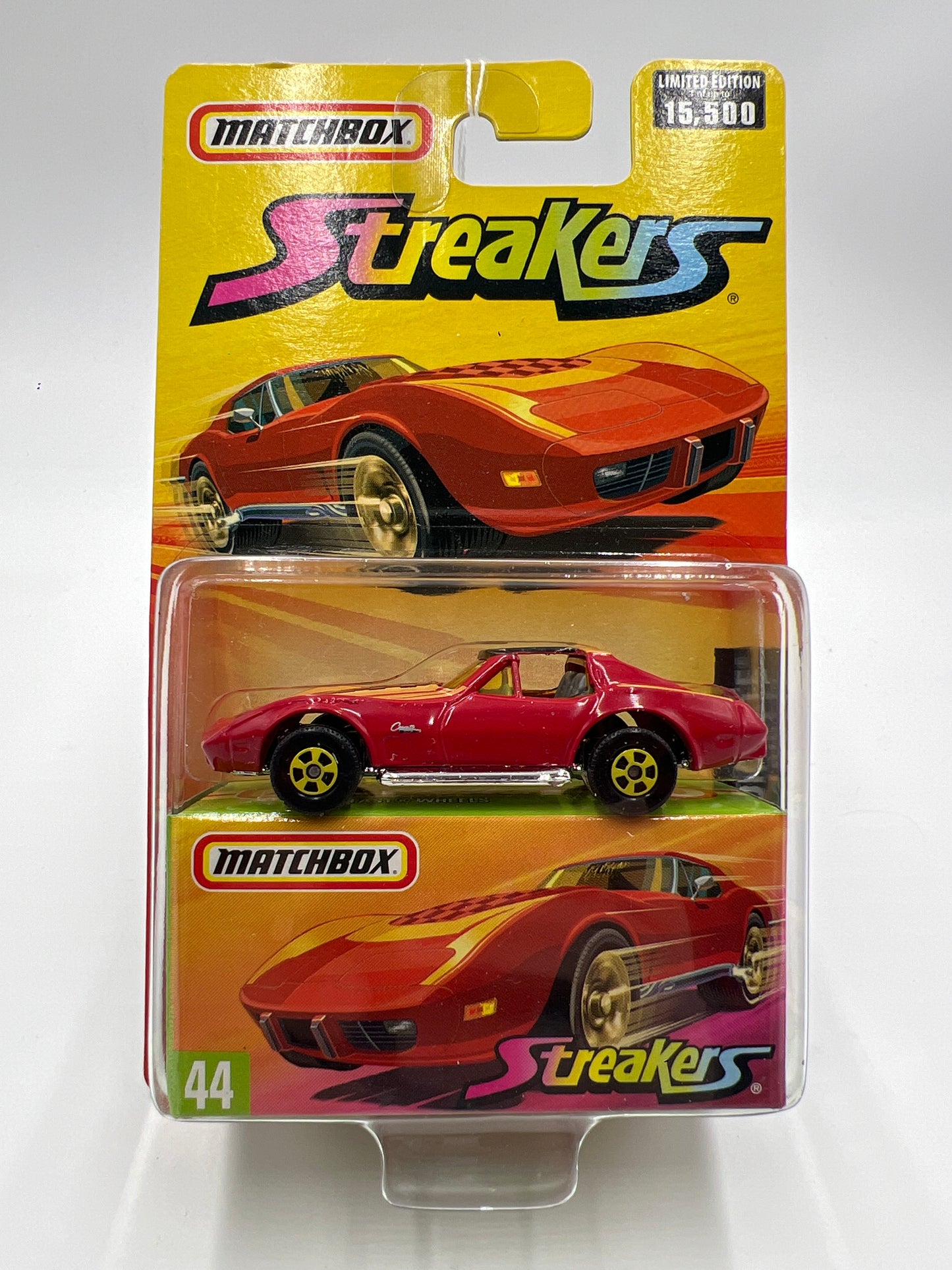 Matchbox Streakers #44 1976 Corvette Red 171D