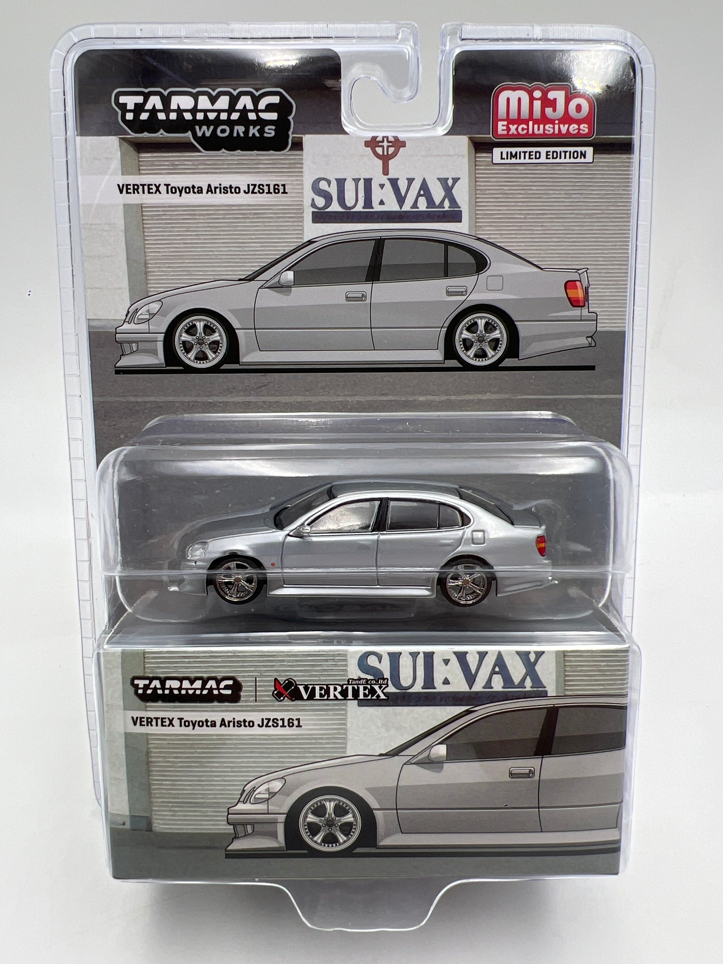 Tarmac Works Mijo Exclusives CHASE VERTEX Toyota Aristo JZS161