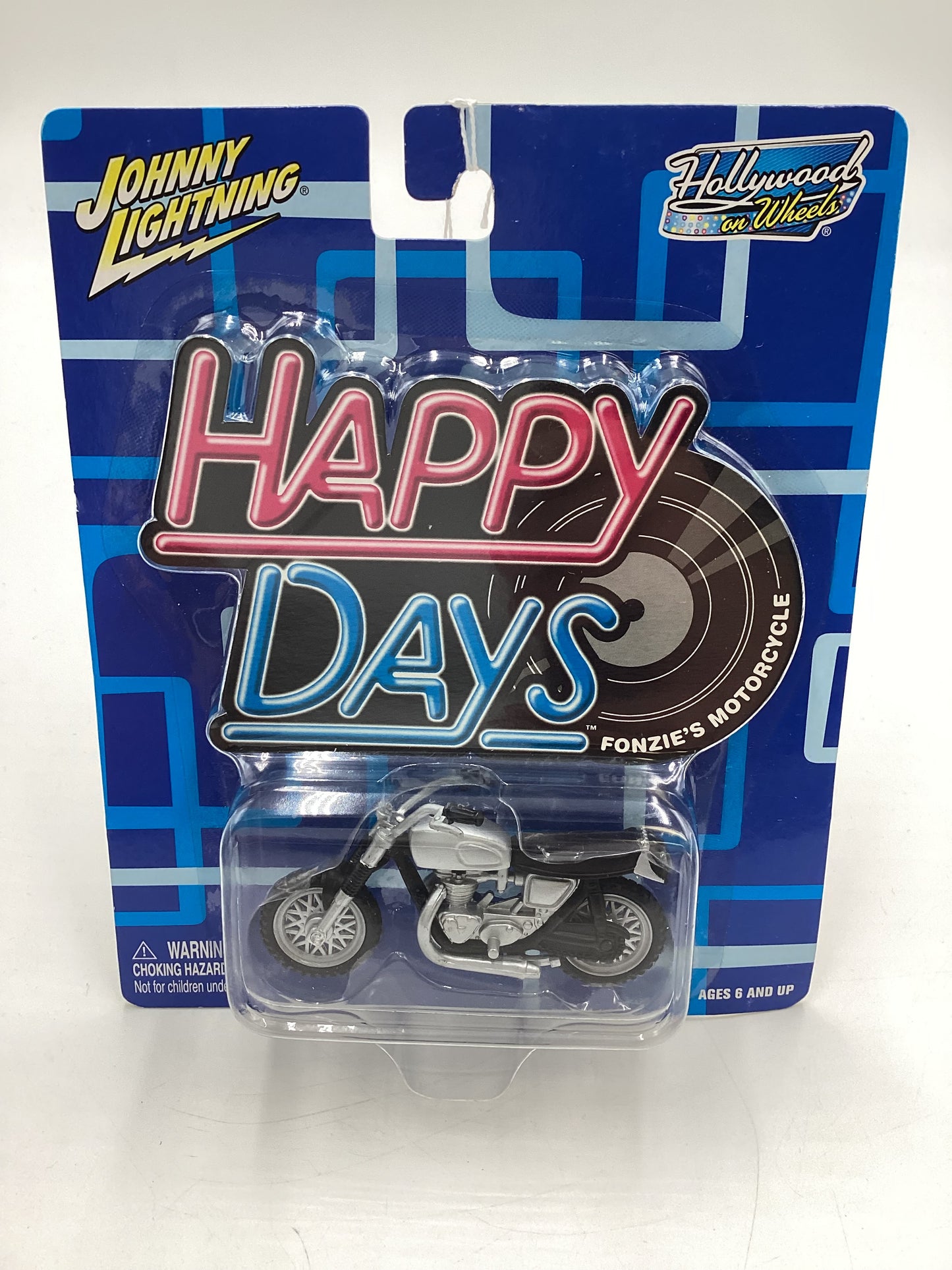 Johnny Lightning Hollywood On Wheels Happy Days Fonzies Motorcycle