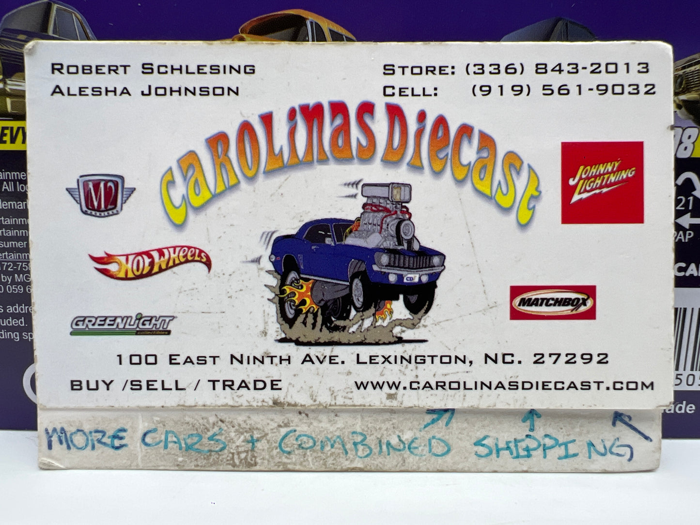 MGA Car Tuned Series 2 Show Glow Lowriders #7 59 Chevy Impala