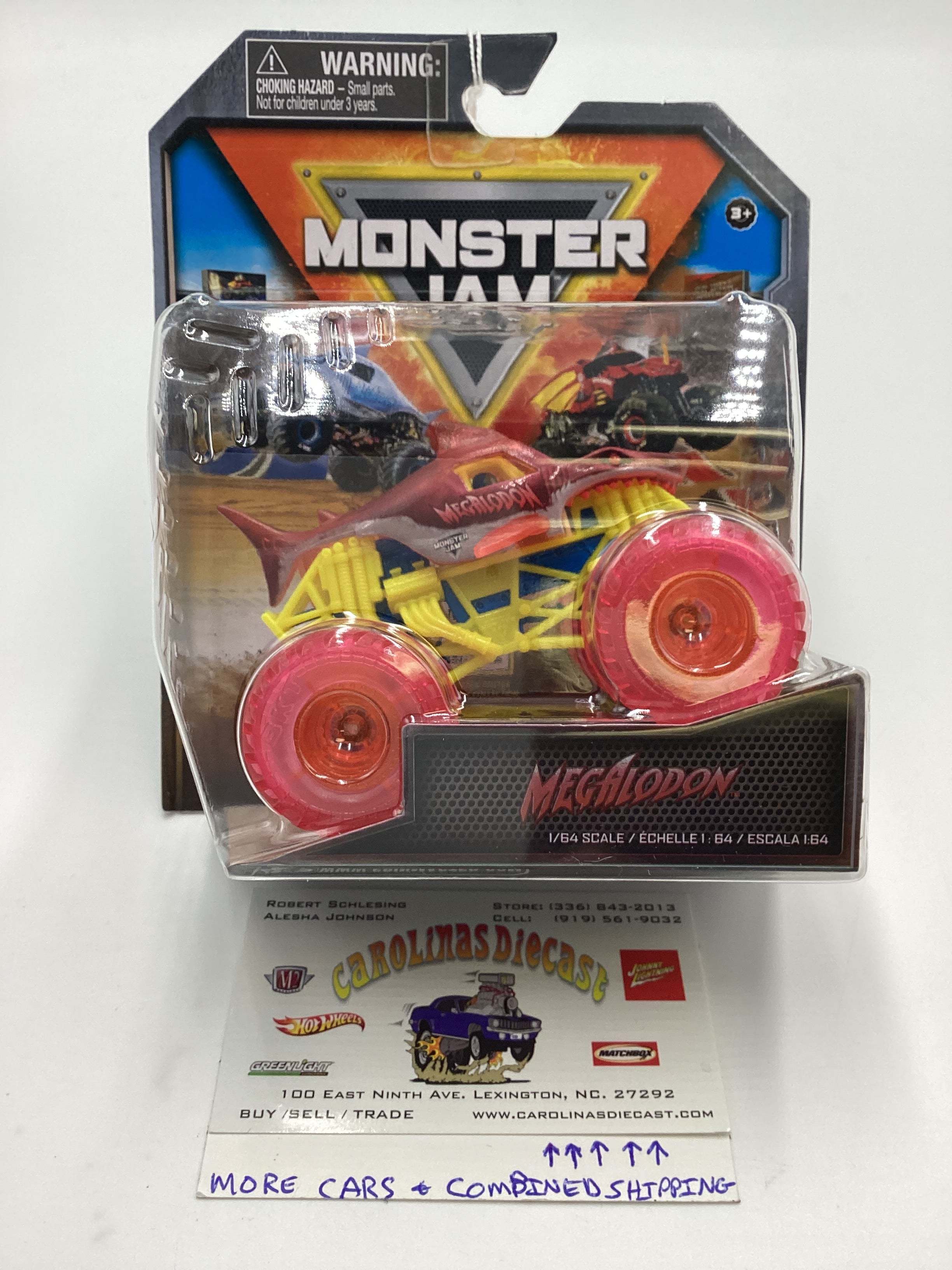 Monster Jam Series 37 Megalodon 127E – carolinasdiecast