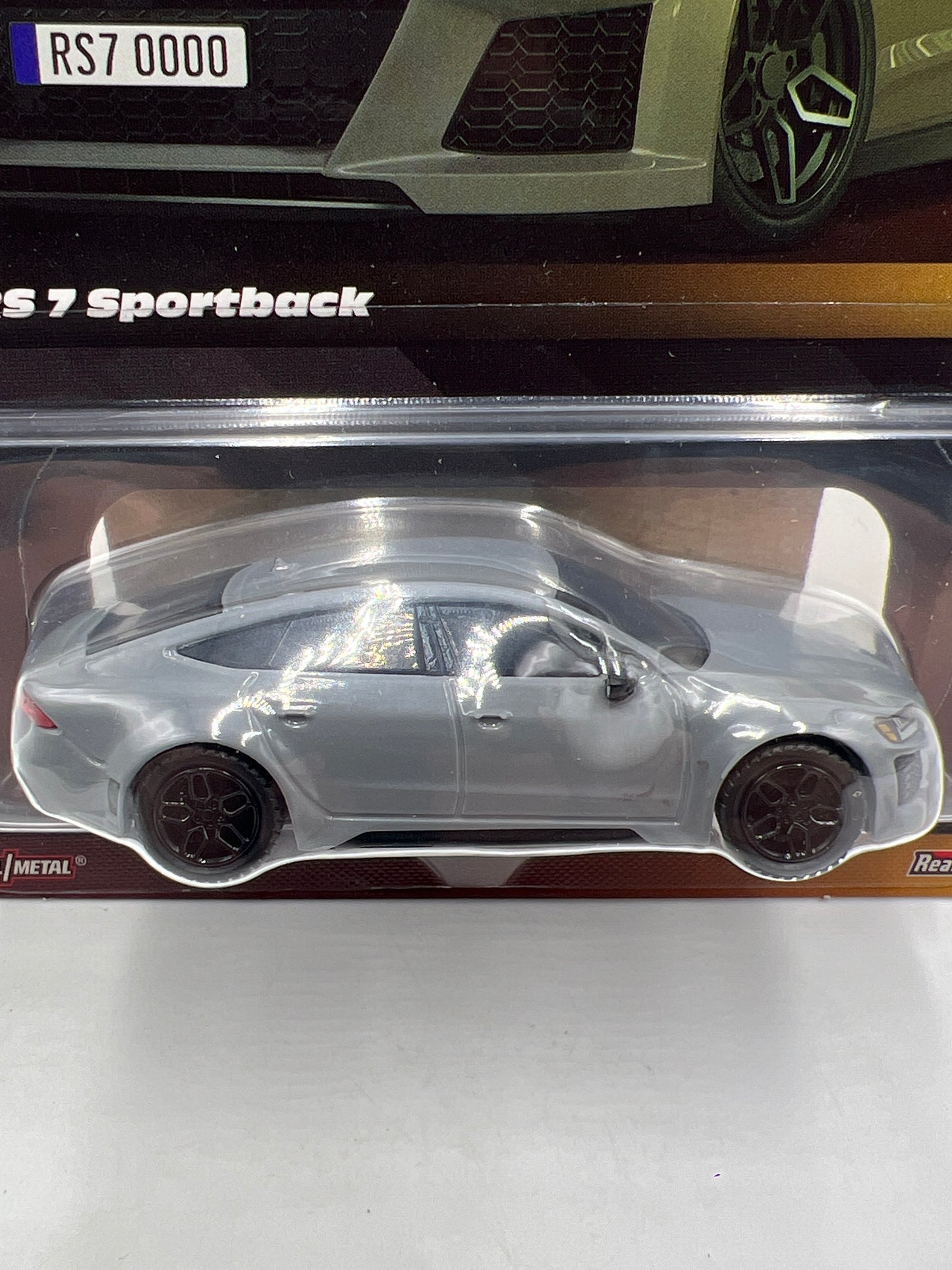 Hot Wheels RLC Elite 64 #6 Audi RS 7 Sportback Gray W/Protector