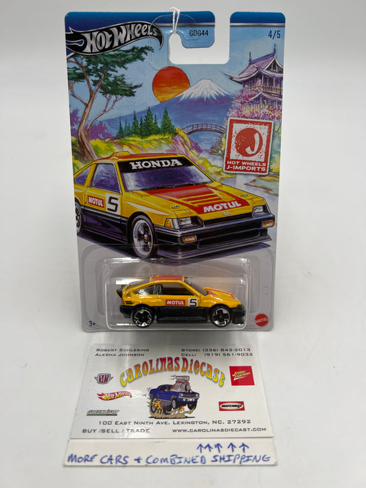 2024 Hot Wheels J-Imports 1985 Honda CR-X 4/5 151D
