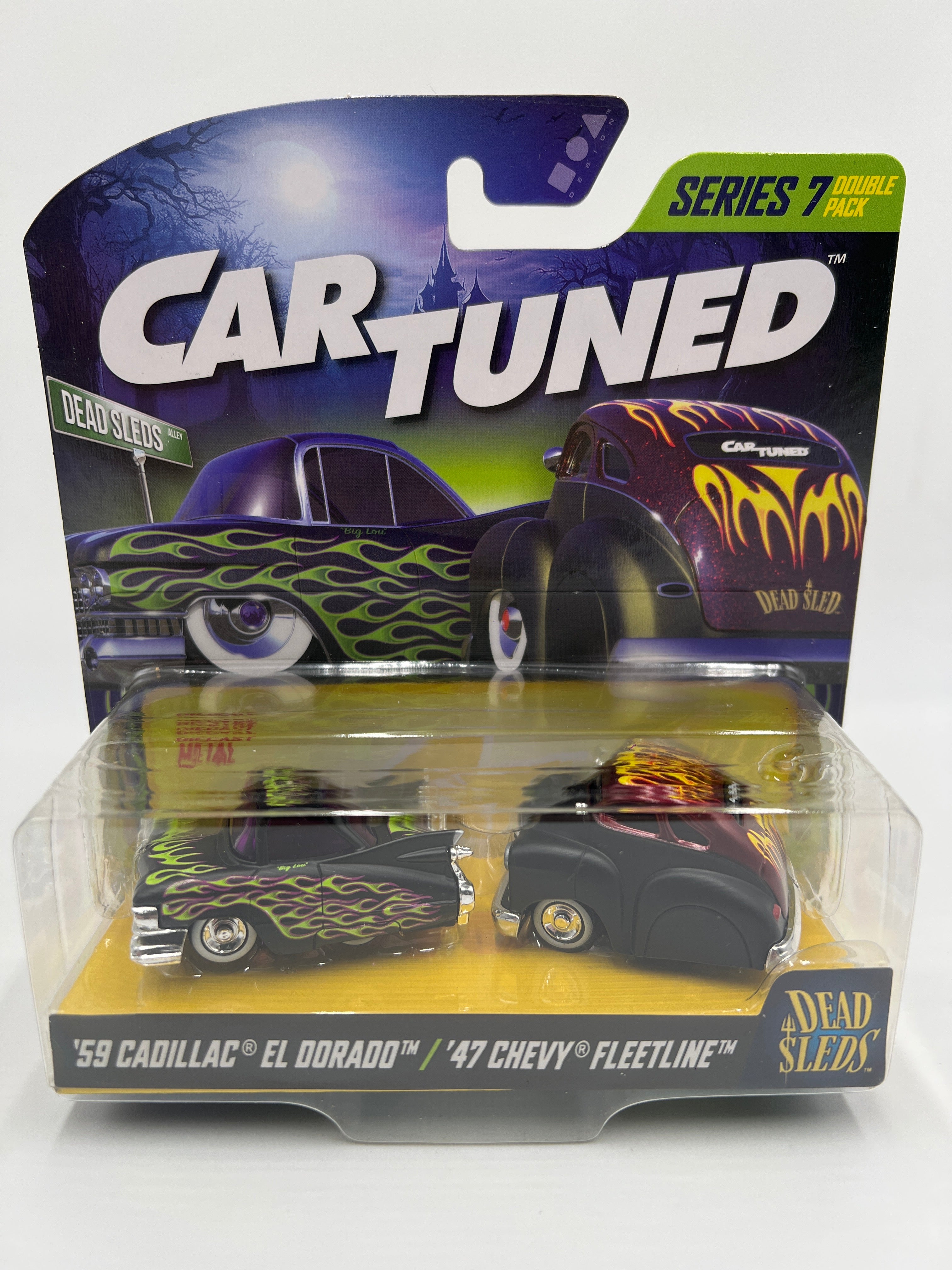 MGA Car Tuned Double Pack Series 7 Dead Sleds 59 Cadillac El