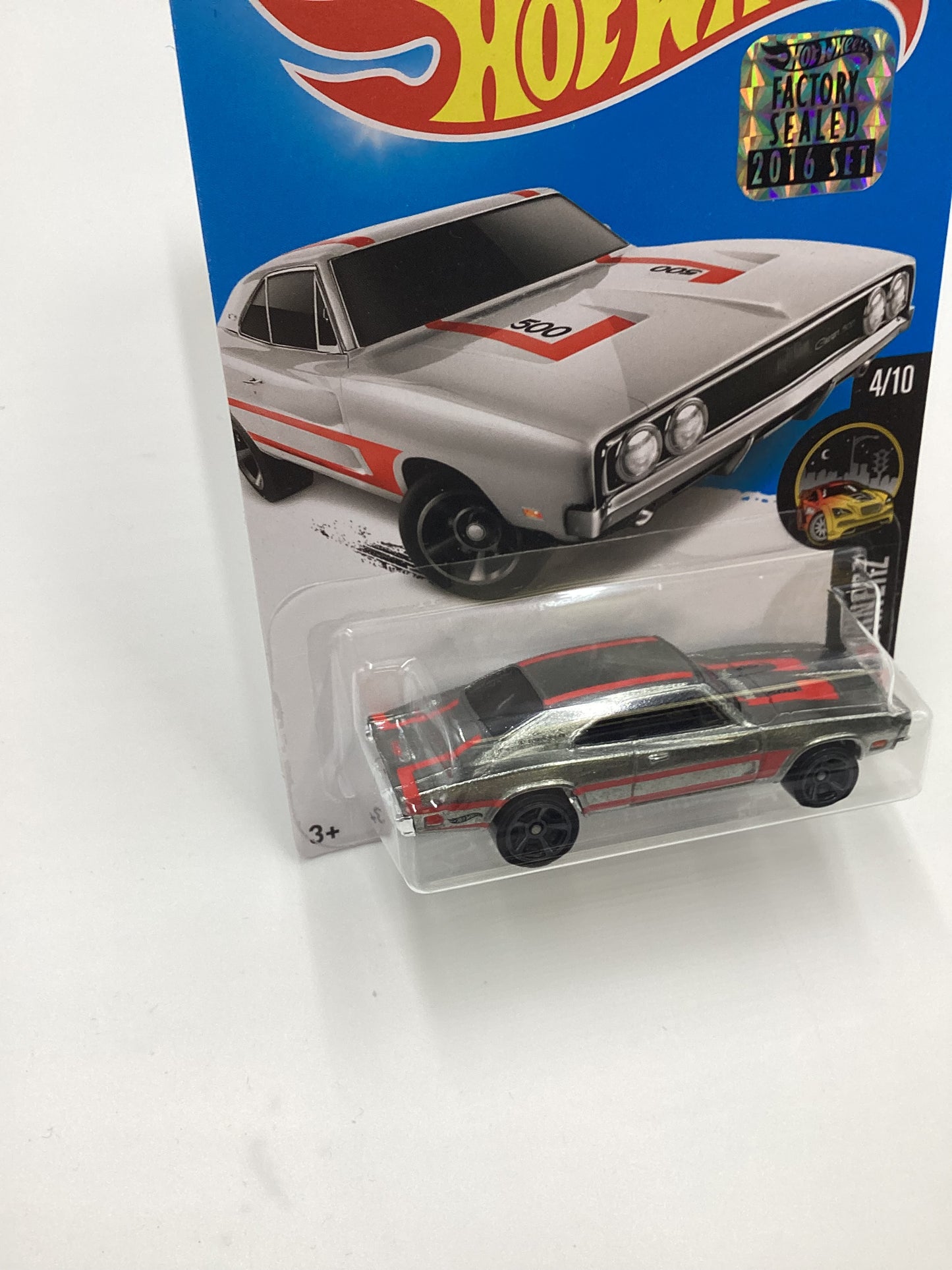 2016 Hot Wheels Walmart Exclusive Zamac #84 69 DODGE CHARGER 500 Factory Sealed