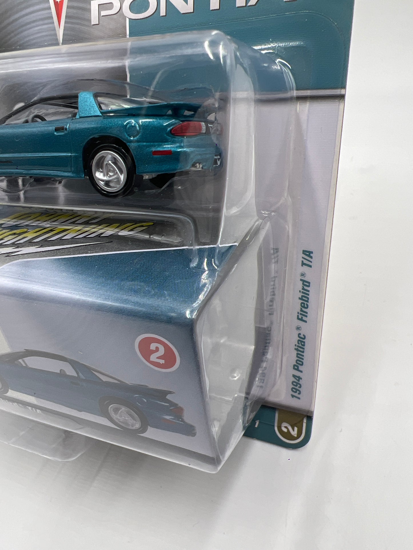 Johnny Lightning 1994 Pontiac Firebird T/A Blue W/Tin 217E