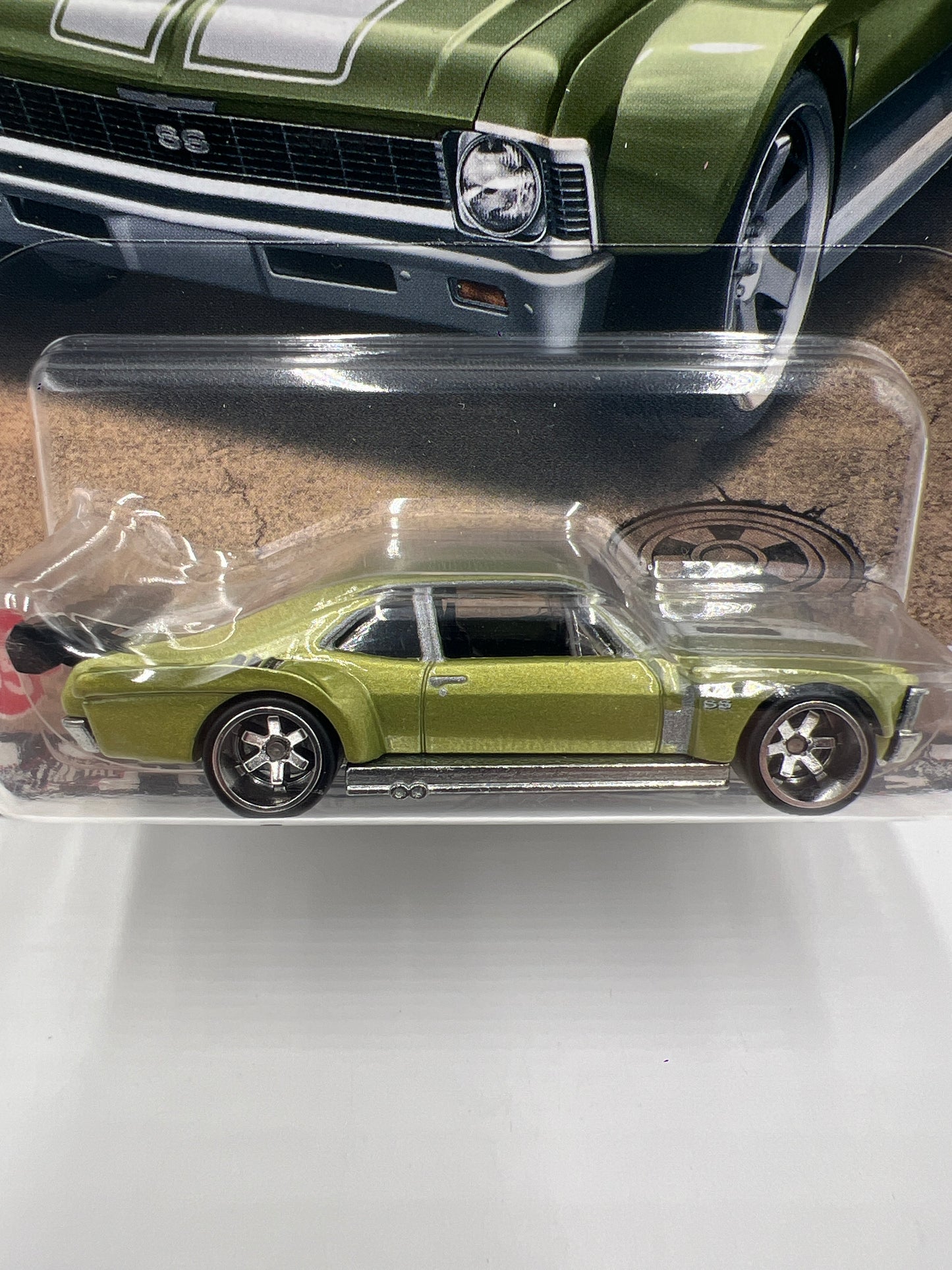 Hot Wheels Premium Boulevard #65 Custom 70 Chevy Nova Green 265B