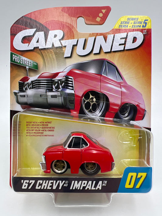 MGA Car Tuned Hobby Exclusive Series 5 #7 67 Chevy Impala Red 186F