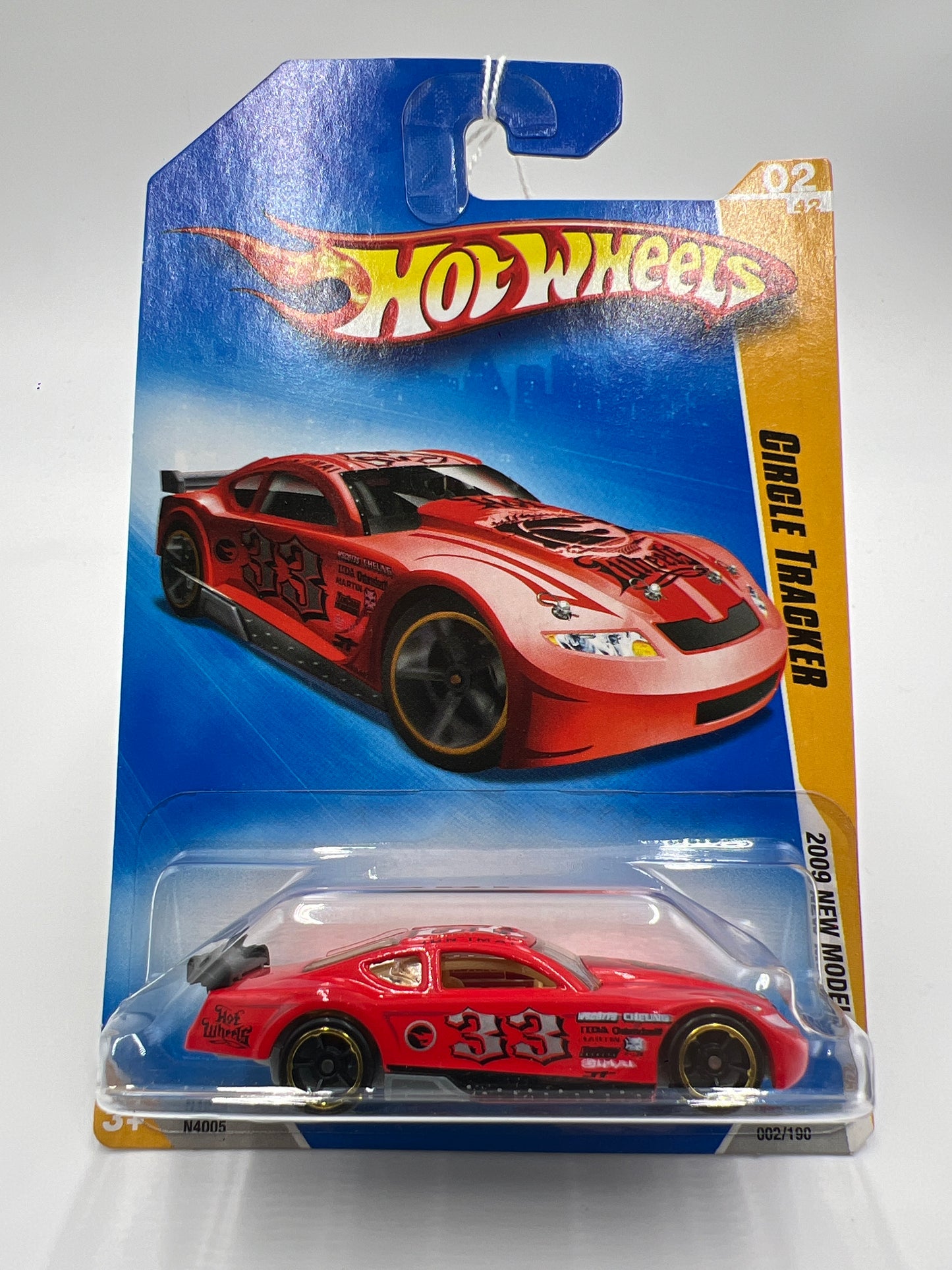 2009 Hot Wheels New Models #2 Circle Tracker Red 114C