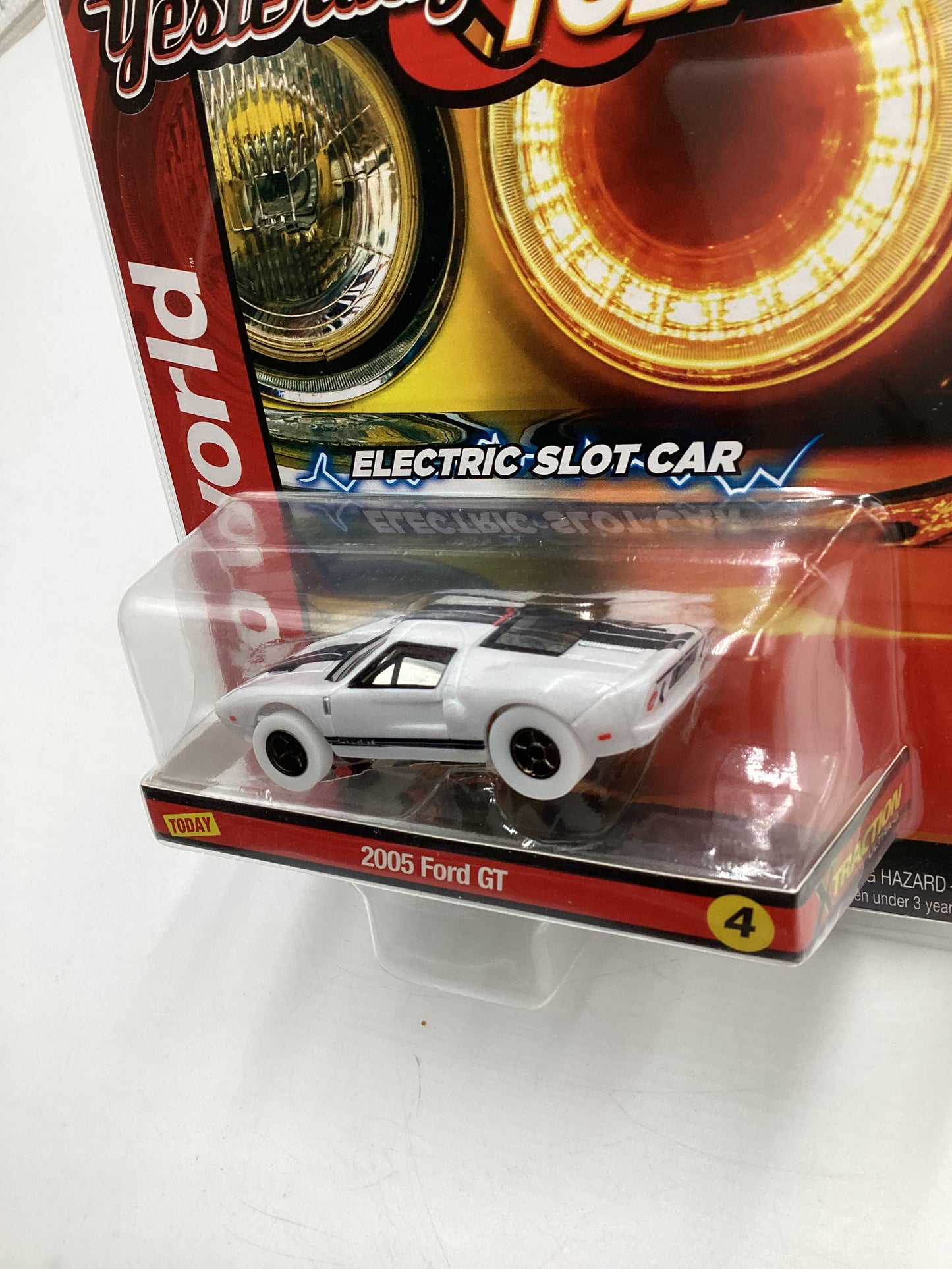 Auto world Xtraction Ultra G Yesterday & Today 2005 Ford GT Chase White Version A #4