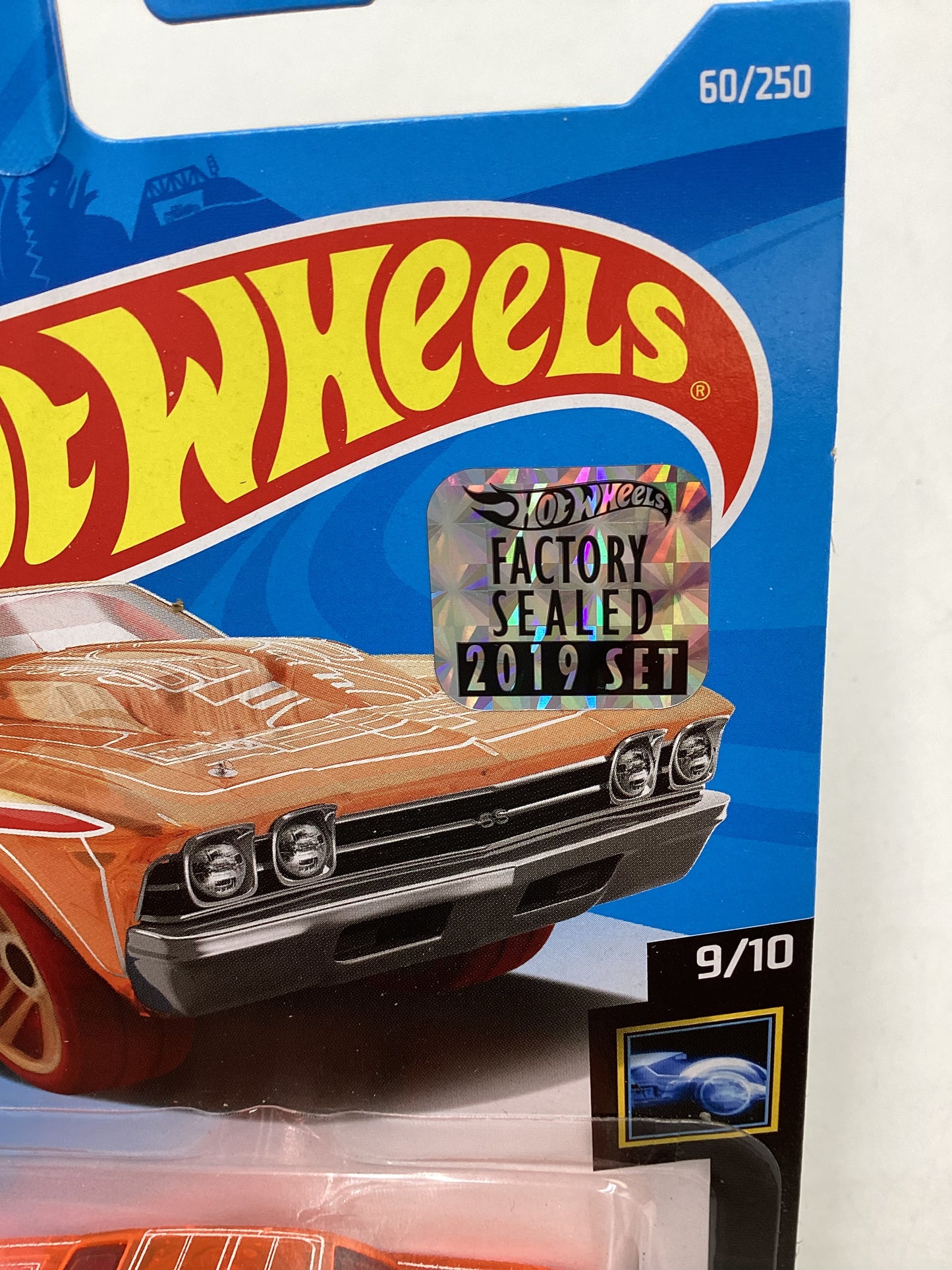 2019 HOT WHEELS TREASURE HUNT #60 Factory Sealed 69 Chevelle Orange 277G