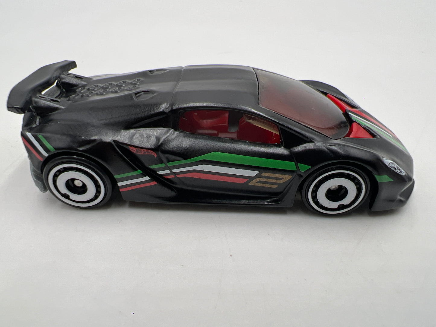 2021 Hot Wheels Mystery Models Series 2 #2 Chase Lamborghini Sesto Elemento Black