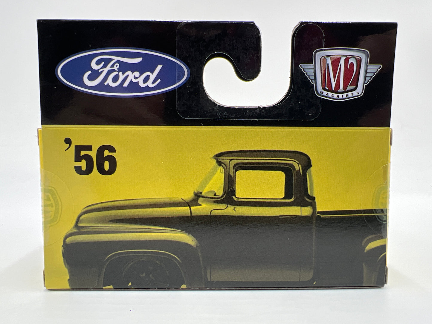 M2 Machines CHASE 1/750 1956 Ford F-100 Truck Custom Yellow R86