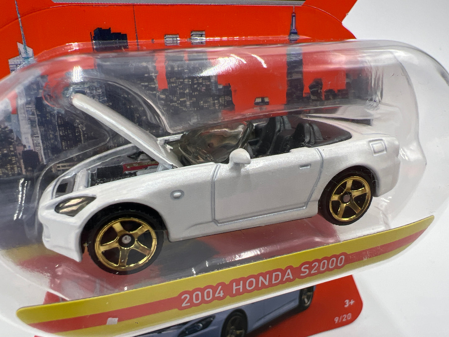 Matchbox Moving Parts #9 2004 Honda S2000 White 163F