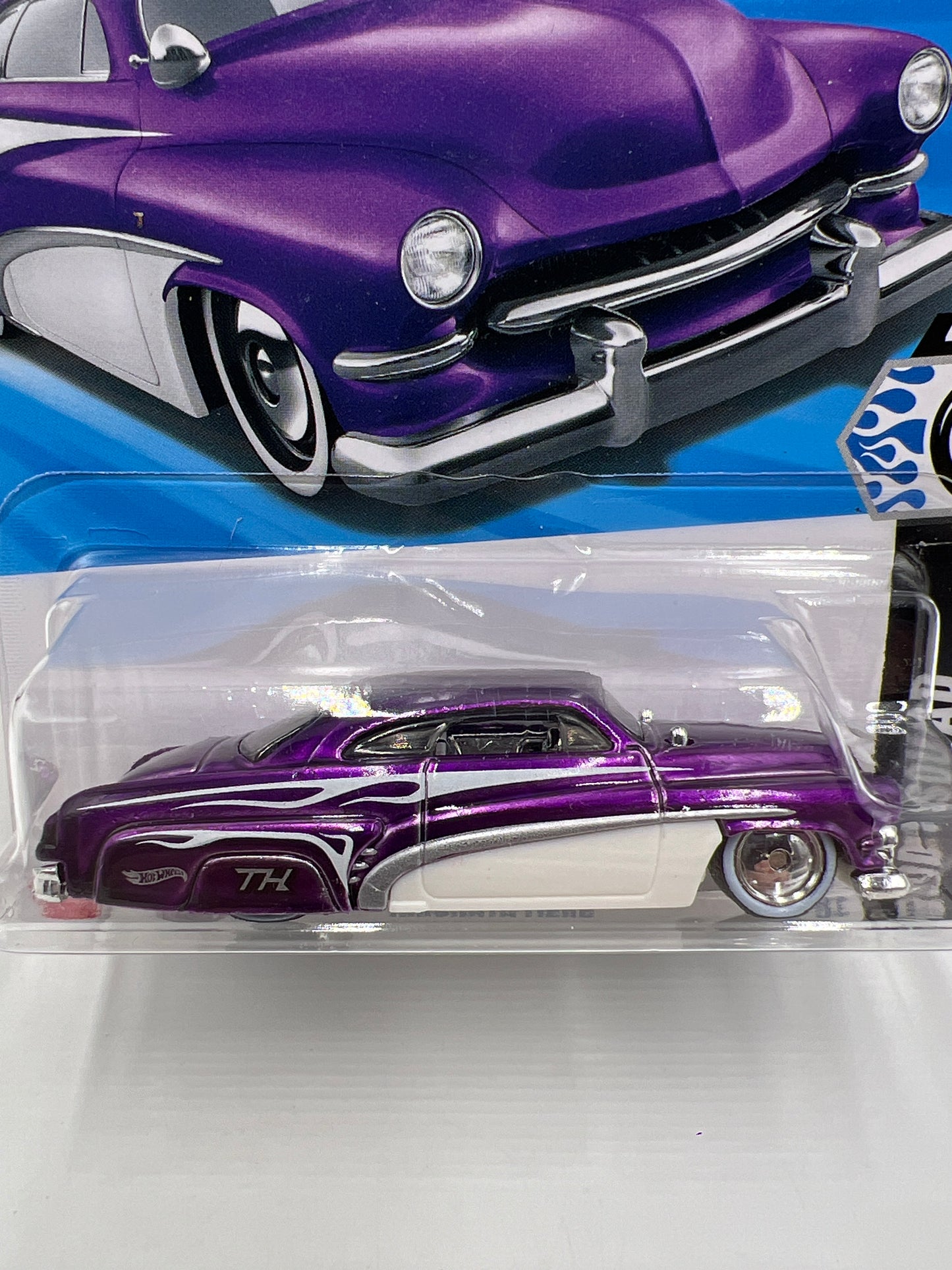 2025 Hot Wheels Super Treasure Hunt #46 Hirohata Merc Purple W/Protector