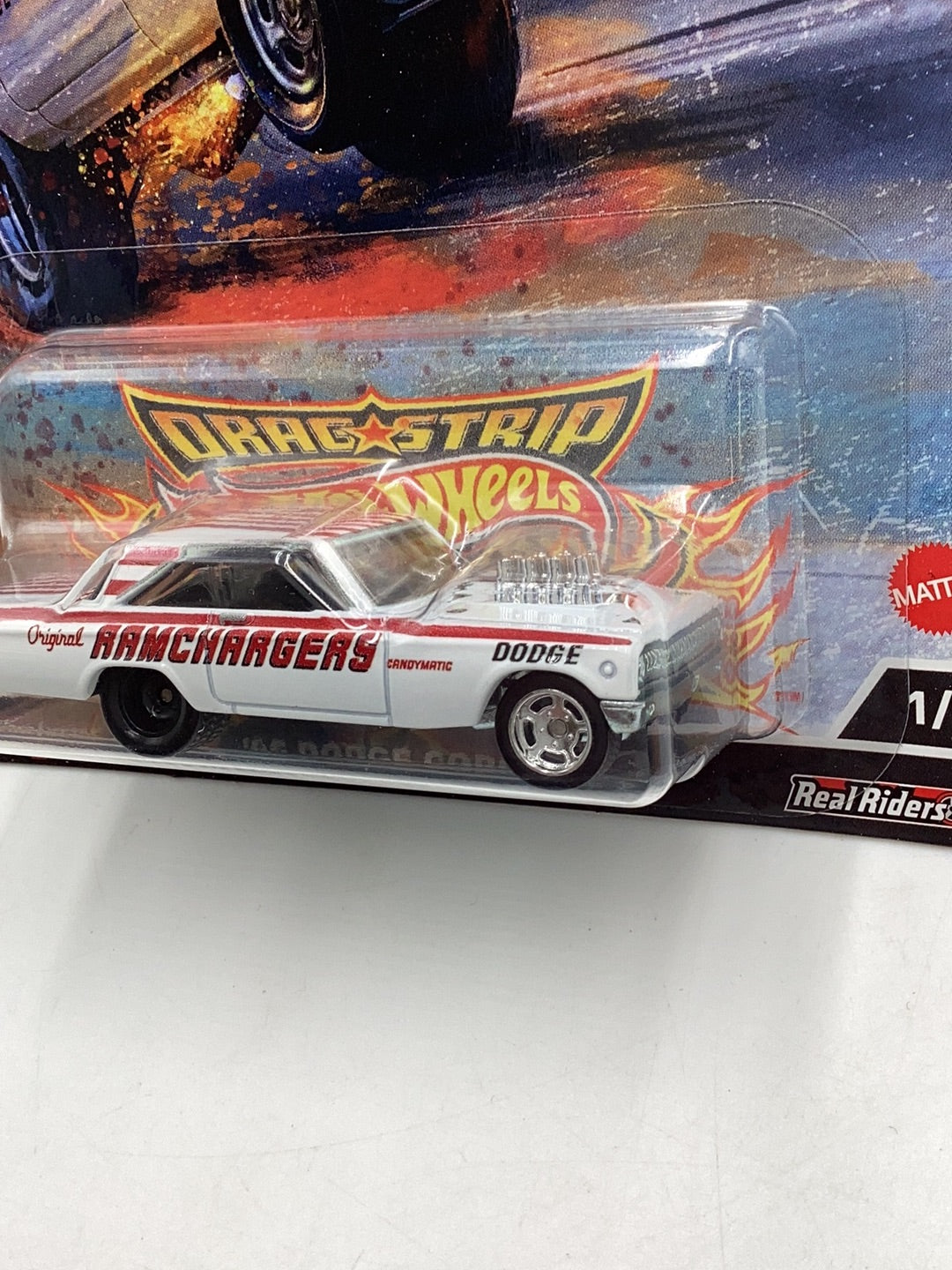 Hot wheels car culture drag strip demons 65 Dodge Coronet 264B